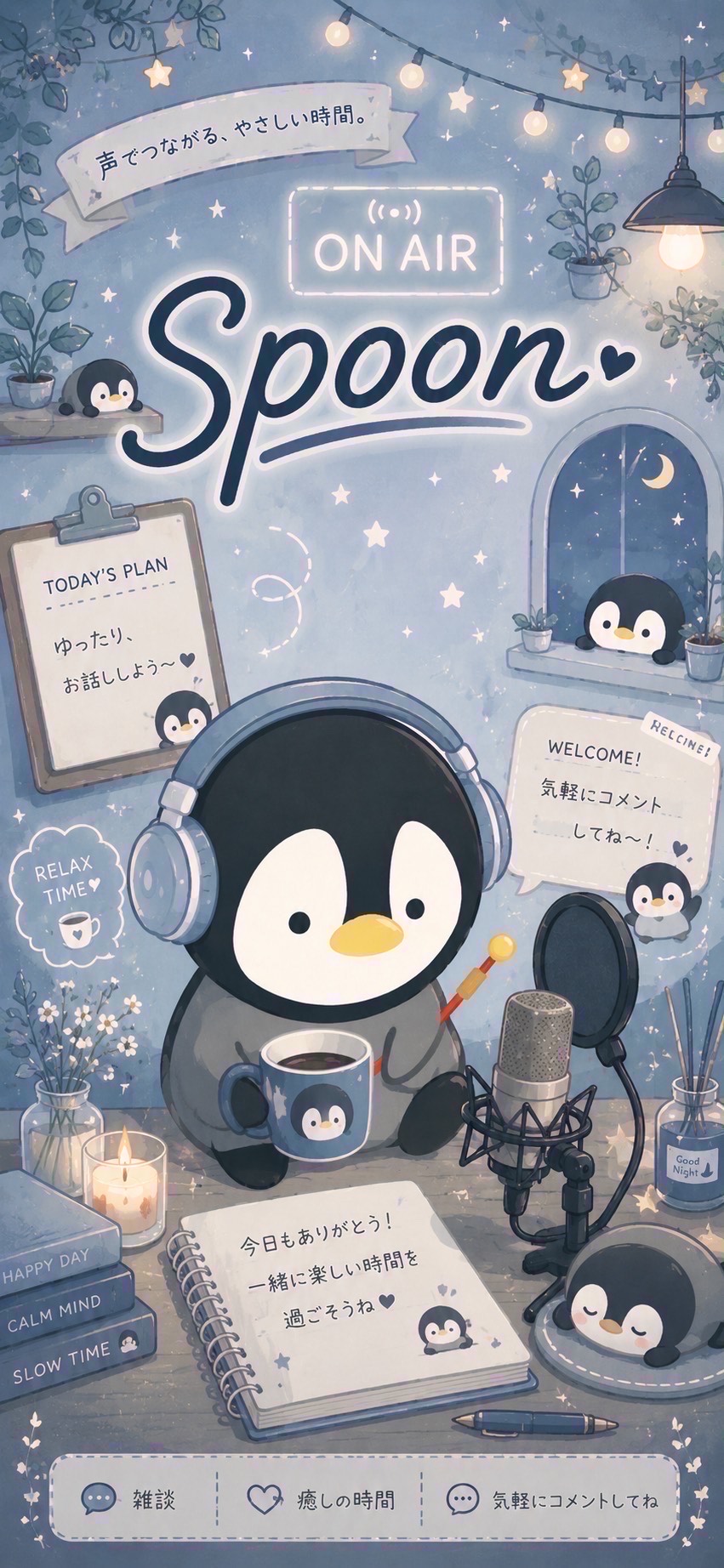 よかったらお話しましょ( ˊᵕˋ*)