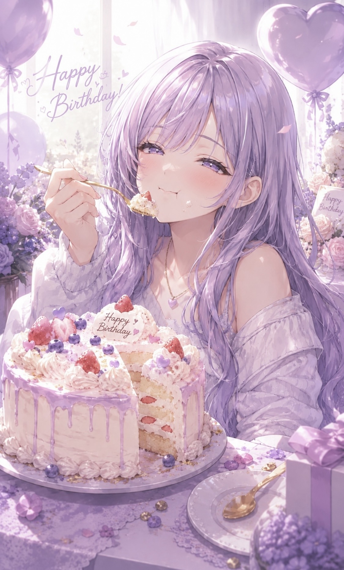 爆誕🎉いつもありがとう‪‪💜