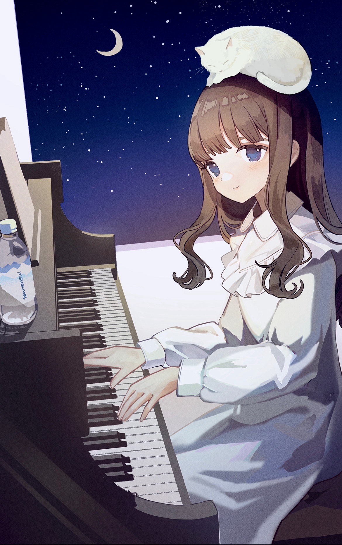 眠れる水分補給🫧