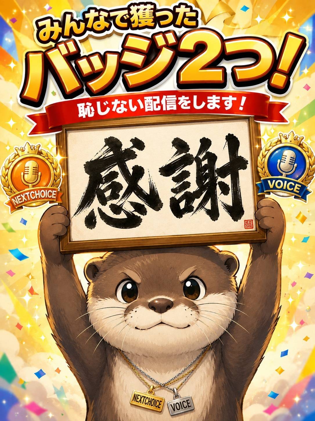 VOICEなれました🥲‎！初・潜〇😊