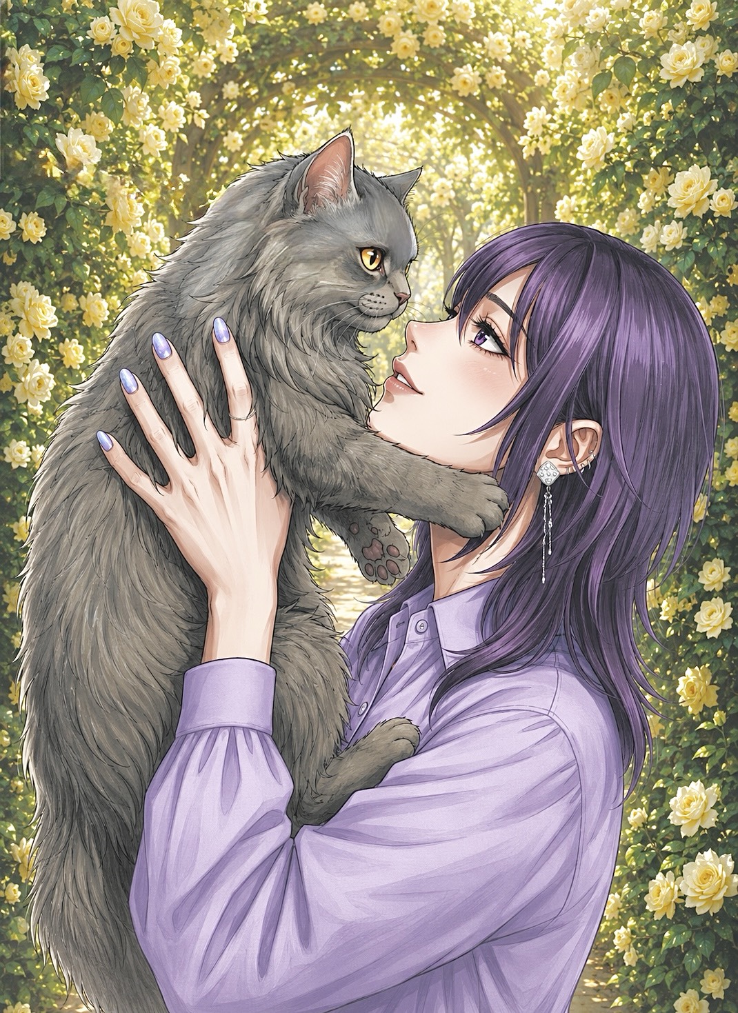 8月もよろしく(  ¯꒳​¯ )ᐝ￤🐈‍