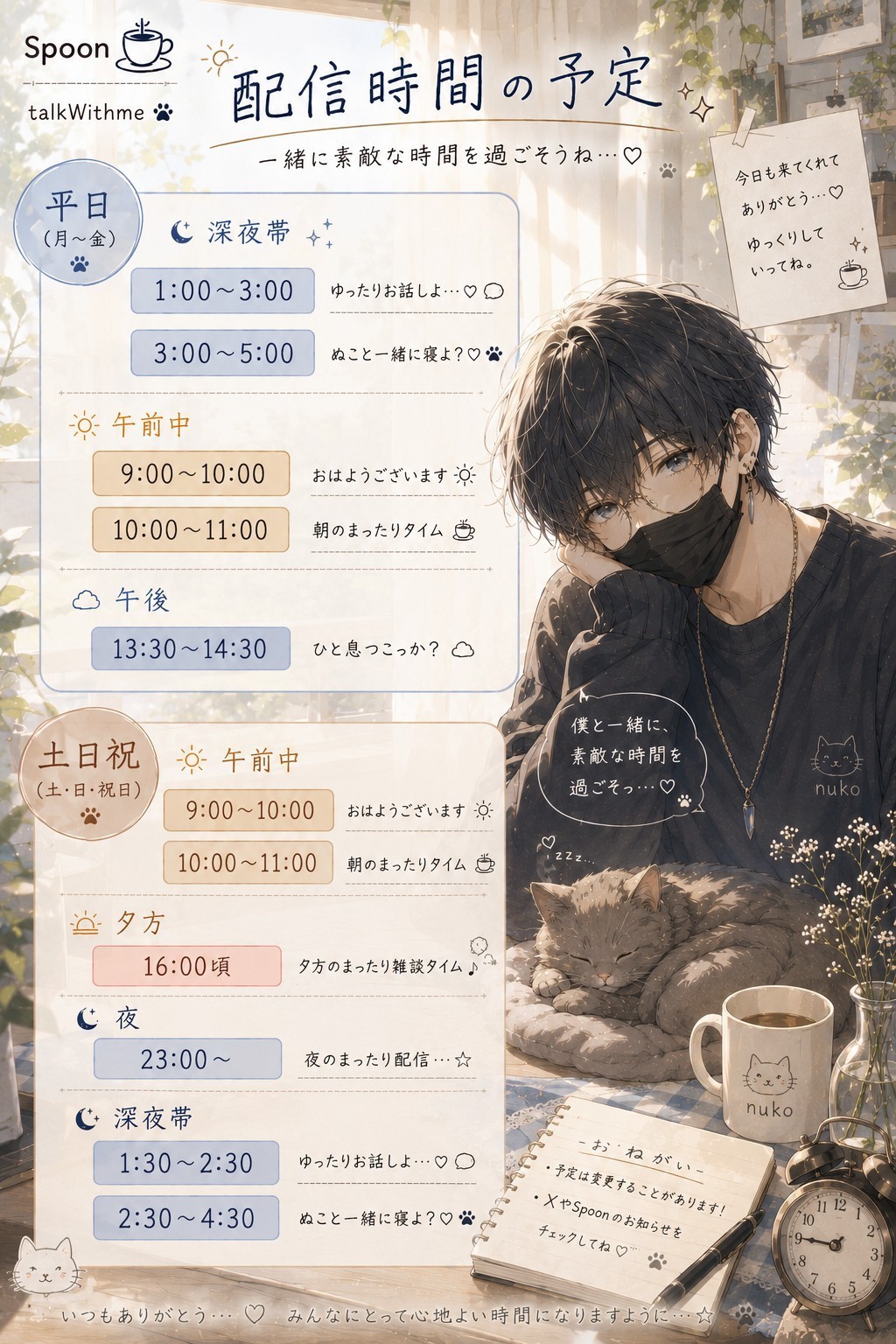 voice挑戦 ハート求 隠スポット🍵