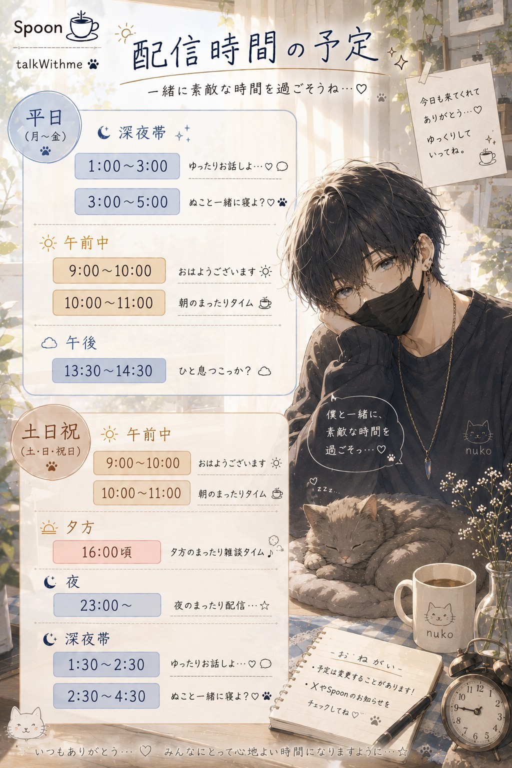 voice挑戦 ハート求 隠スポット🍵