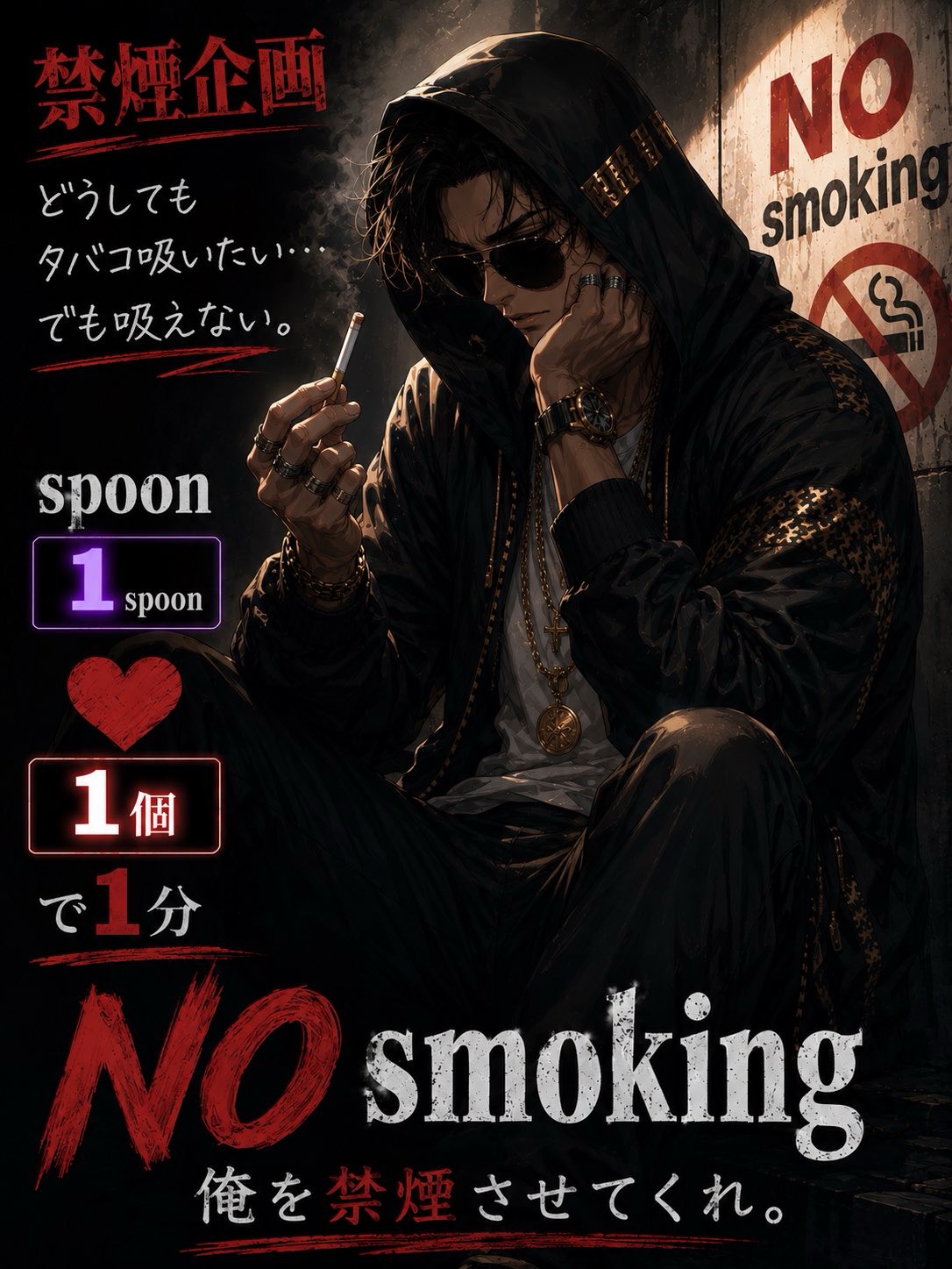 禁煙の博多弁