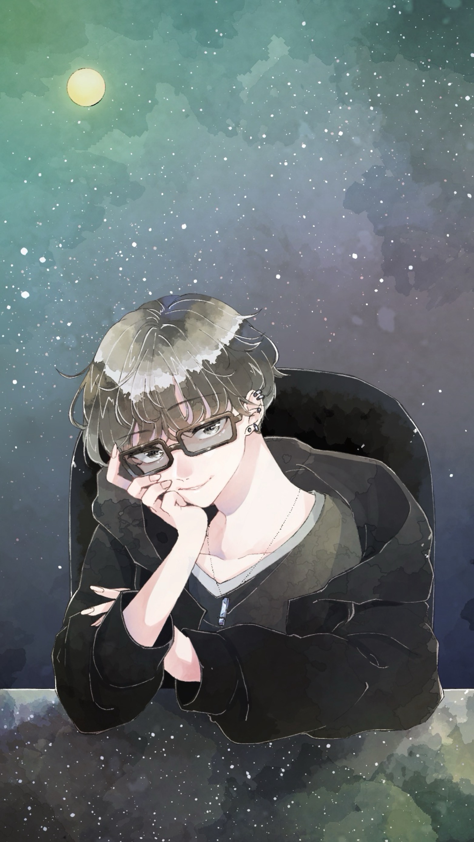 「夜はここで」