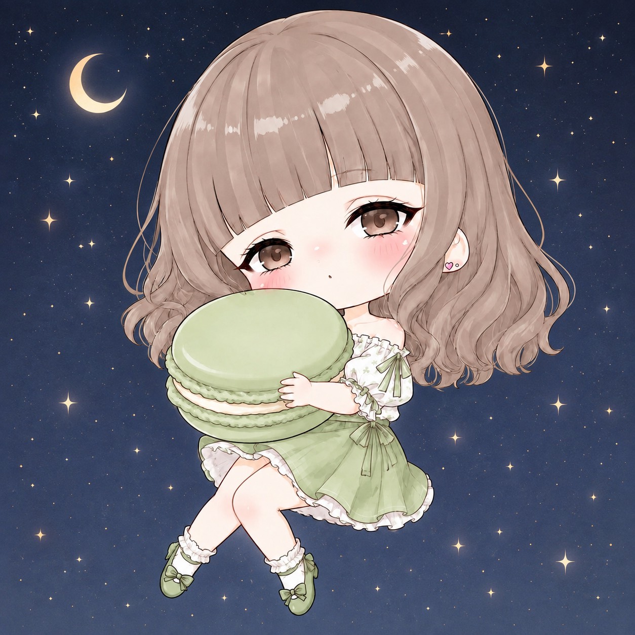 寝る前に✨