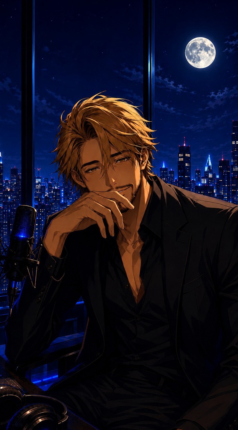 優しい声、優しい音楽🌙*.。