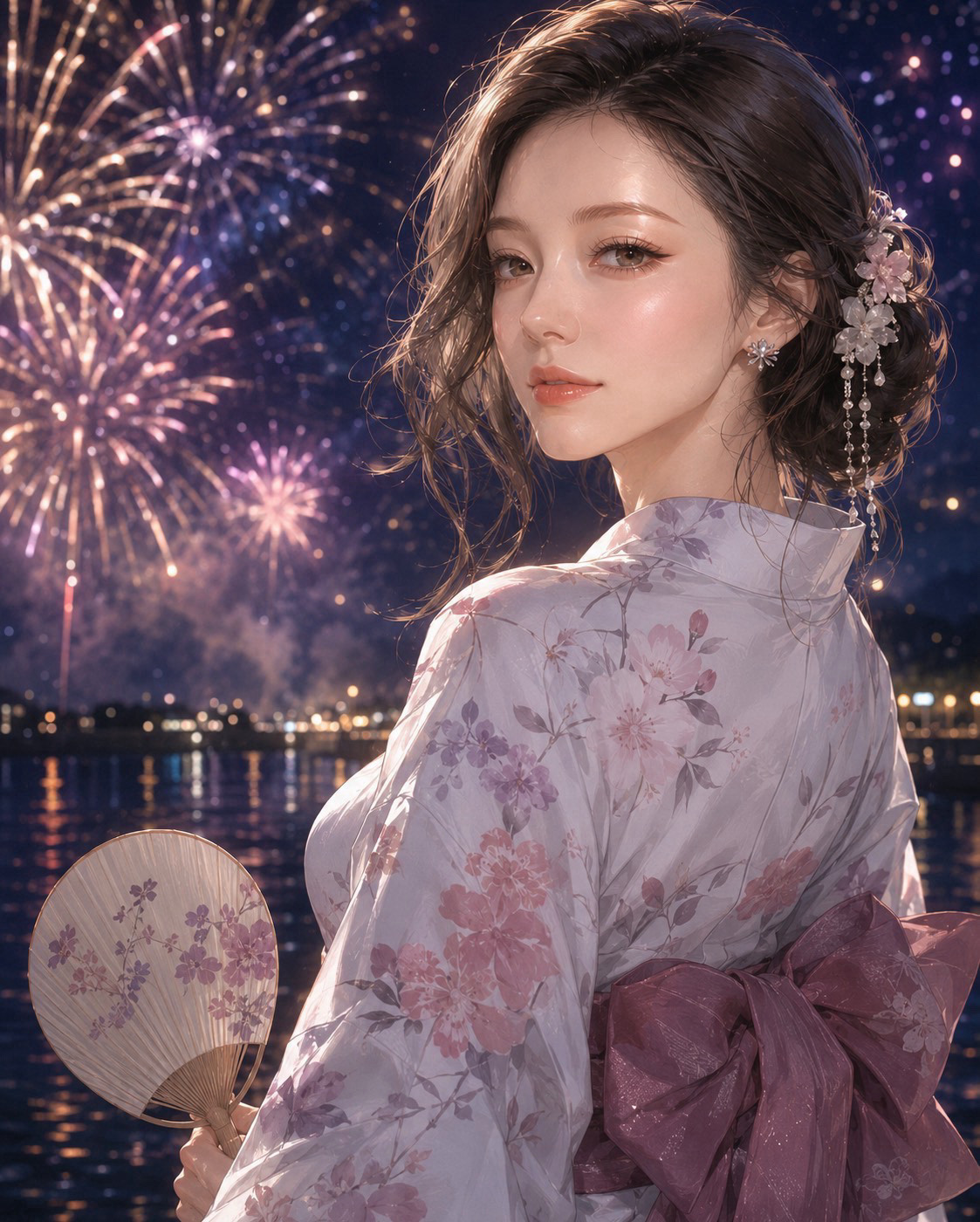 メイクしながら〜🖤ꙷ