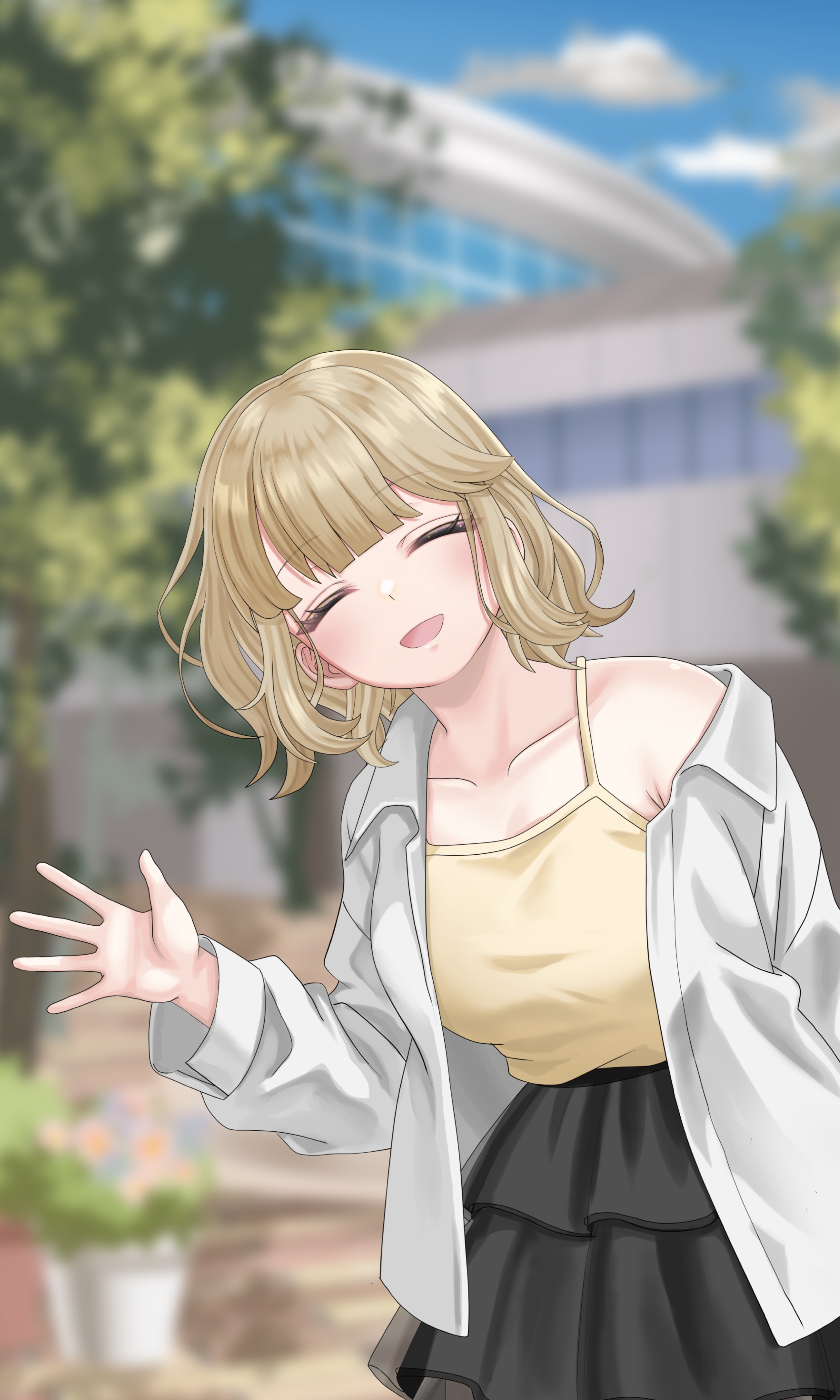 んっはよん