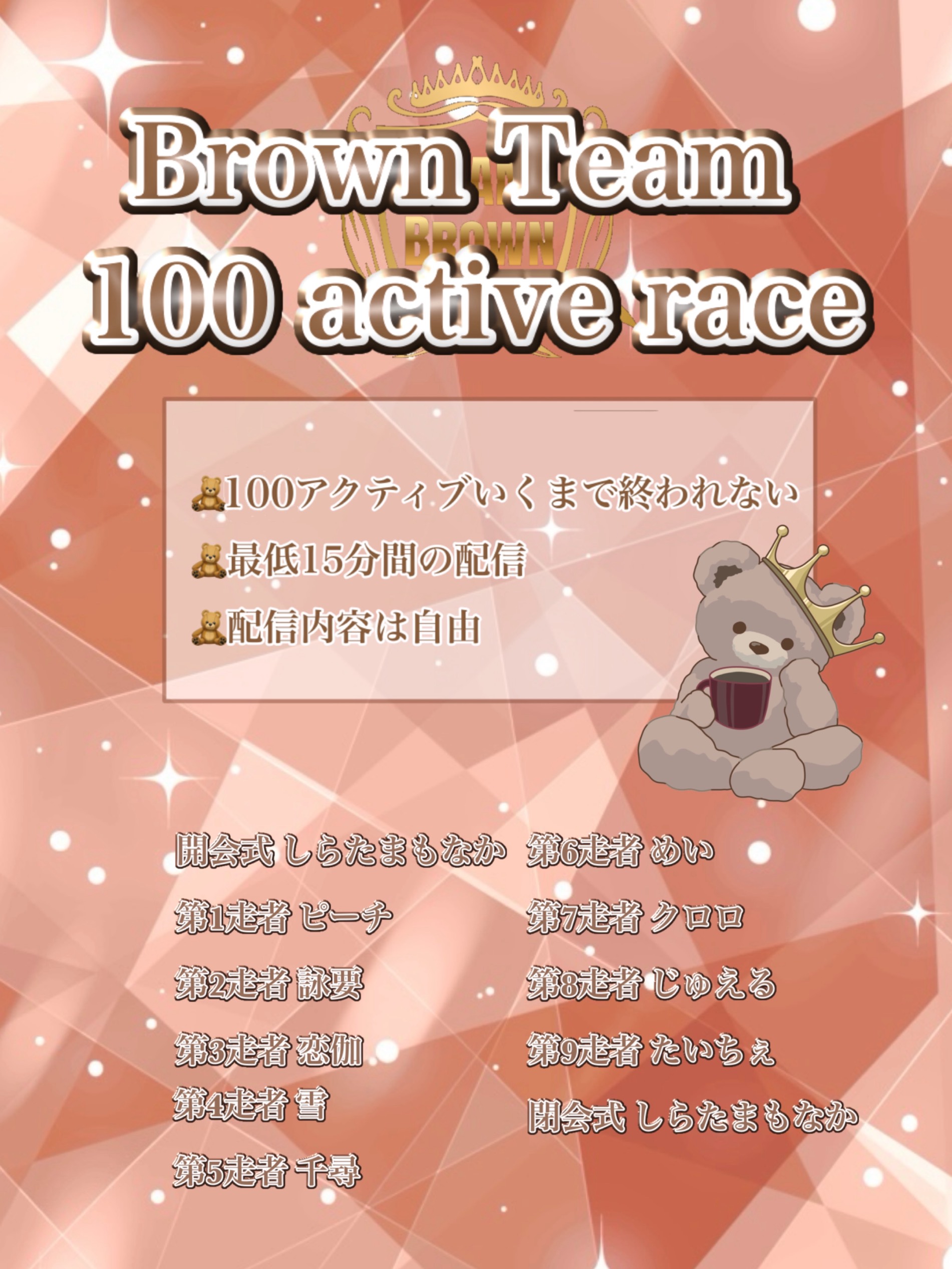 ブラウン100アクティブリレー