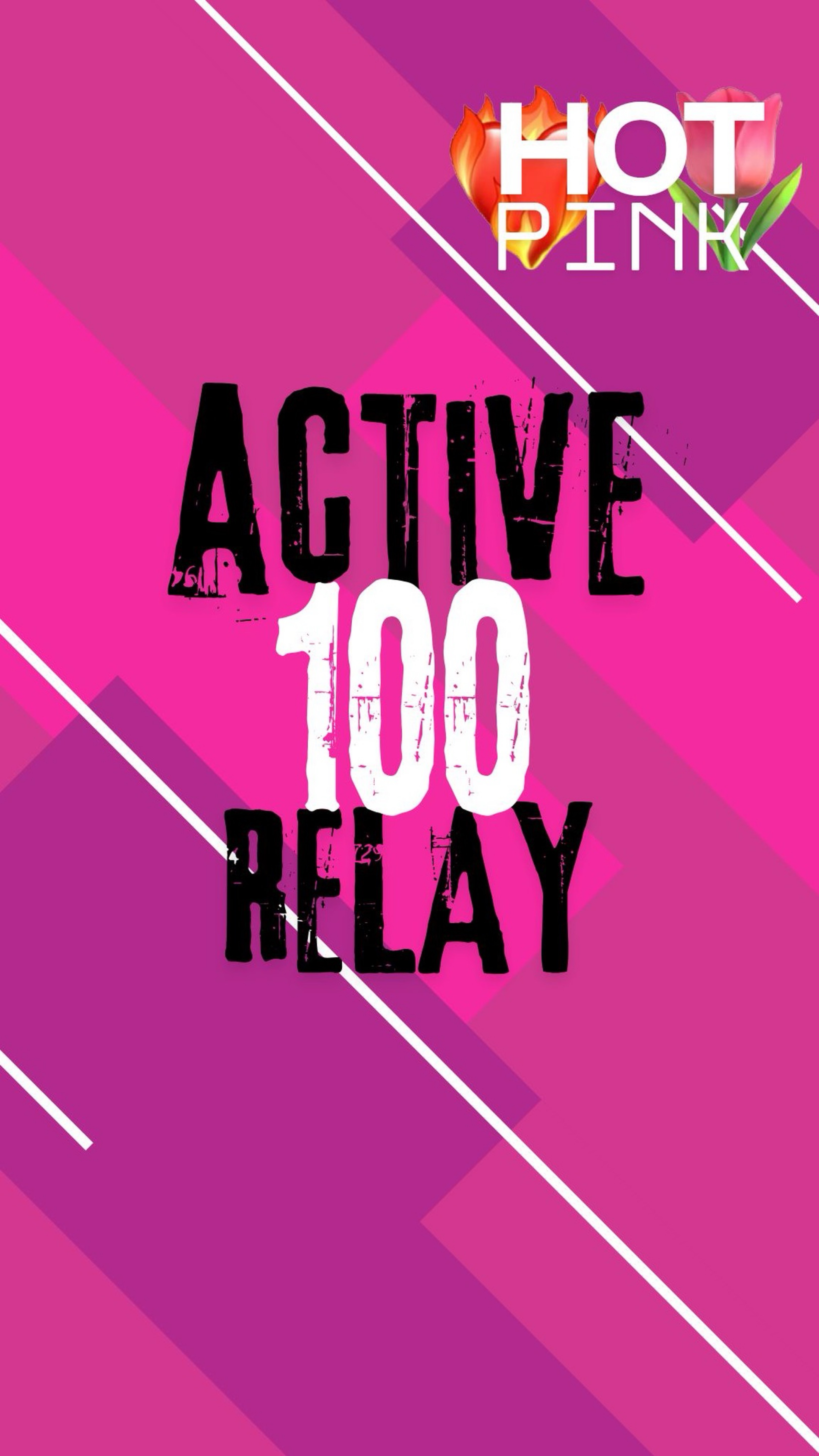 Hot pink  100Active