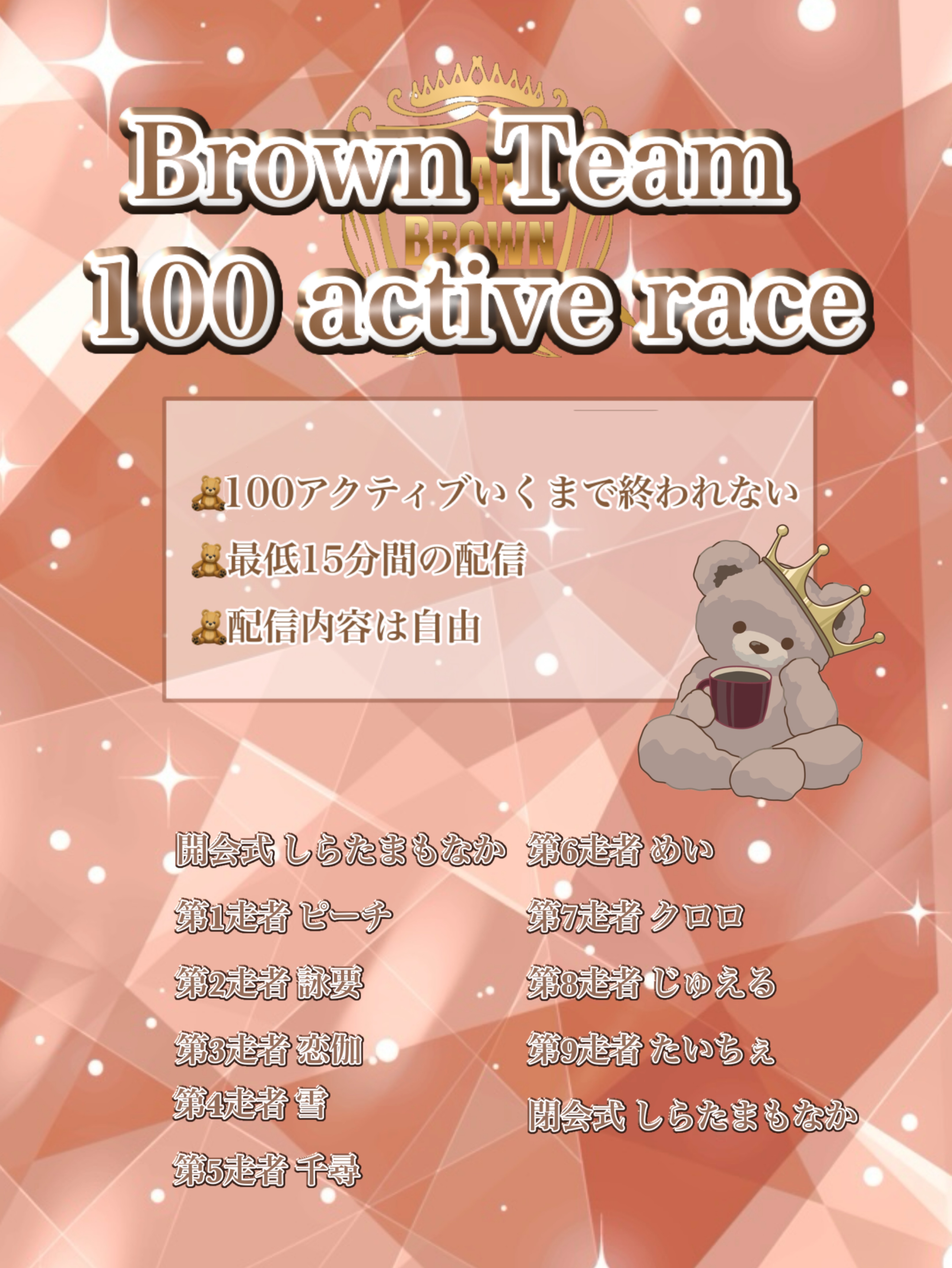 ブラウン100アクティブリレー