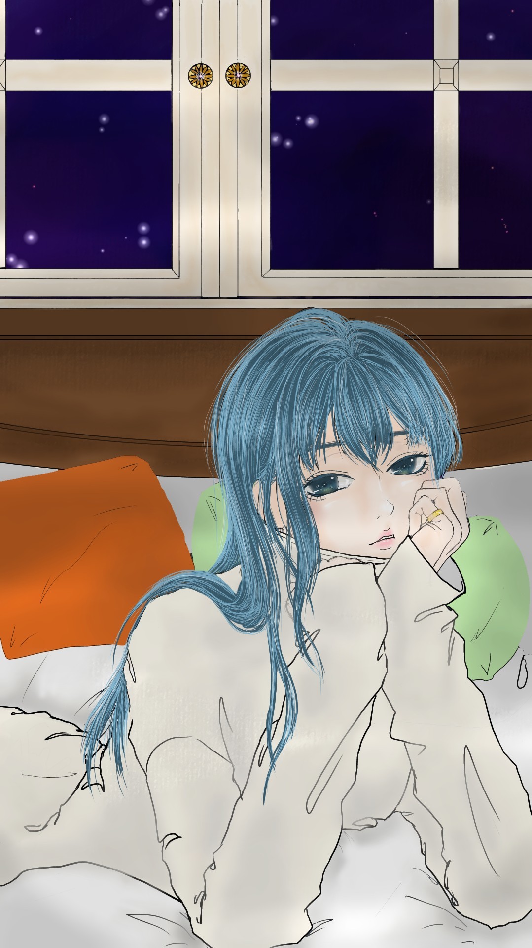 寝るか喋るか