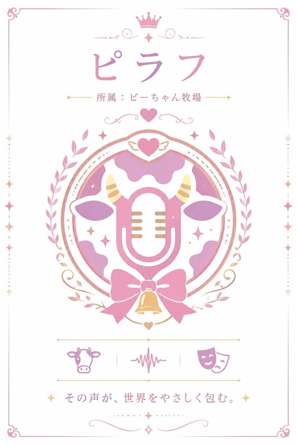 セリフ枠少しだけ引き継ぎます🐮