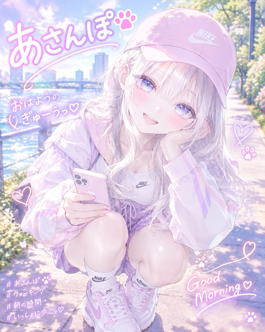 🐶🐾あさんぽ☔🌧