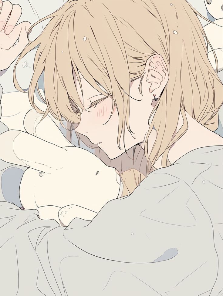 話す、眠い、寝る。