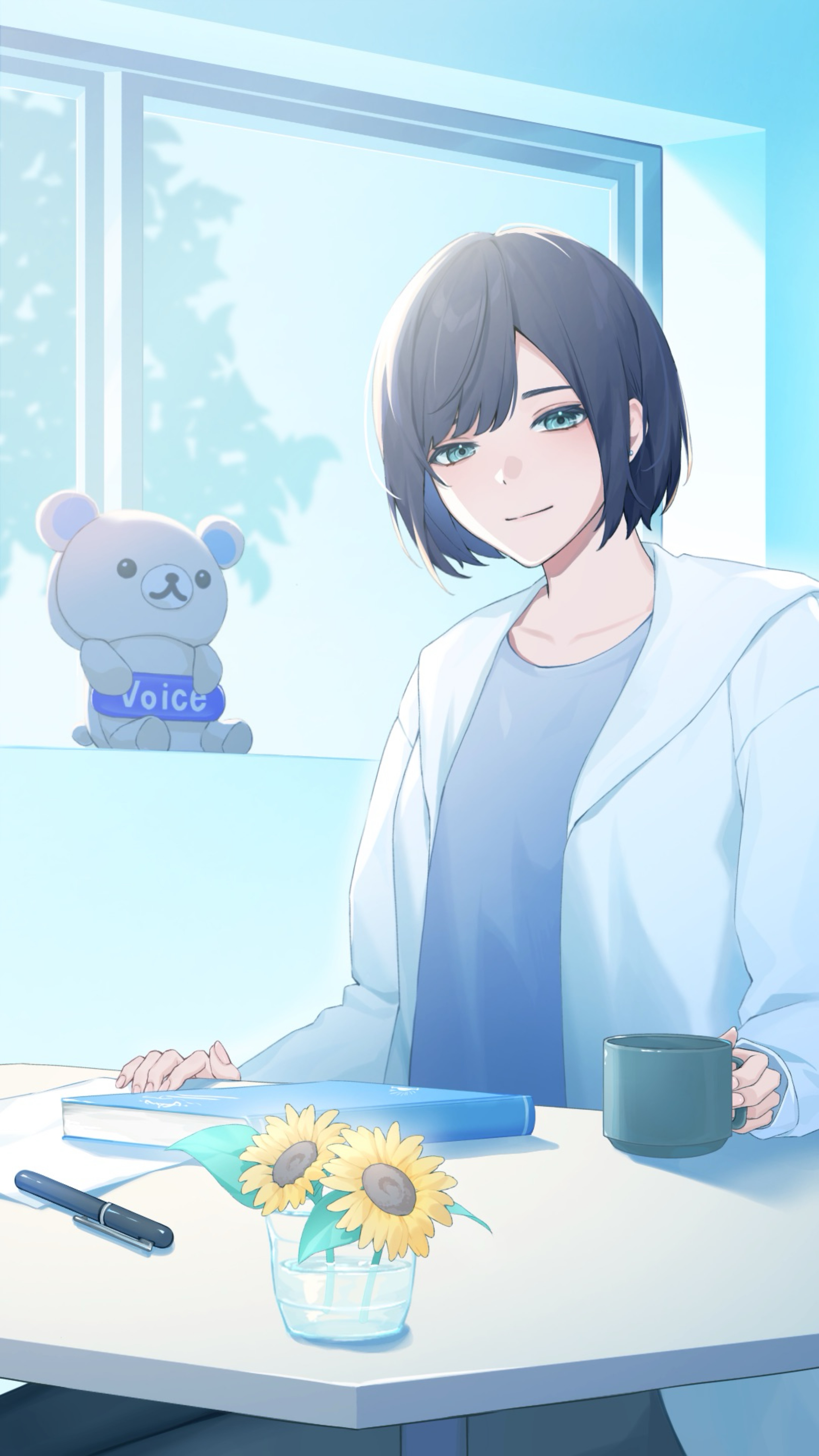 起きたところ(っ﹏-) 8:00まで☀️