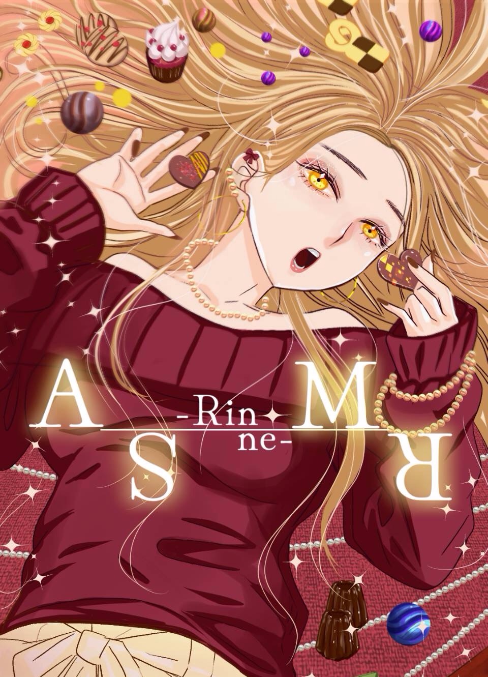 耳かきと癒しの音で微睡むASMR