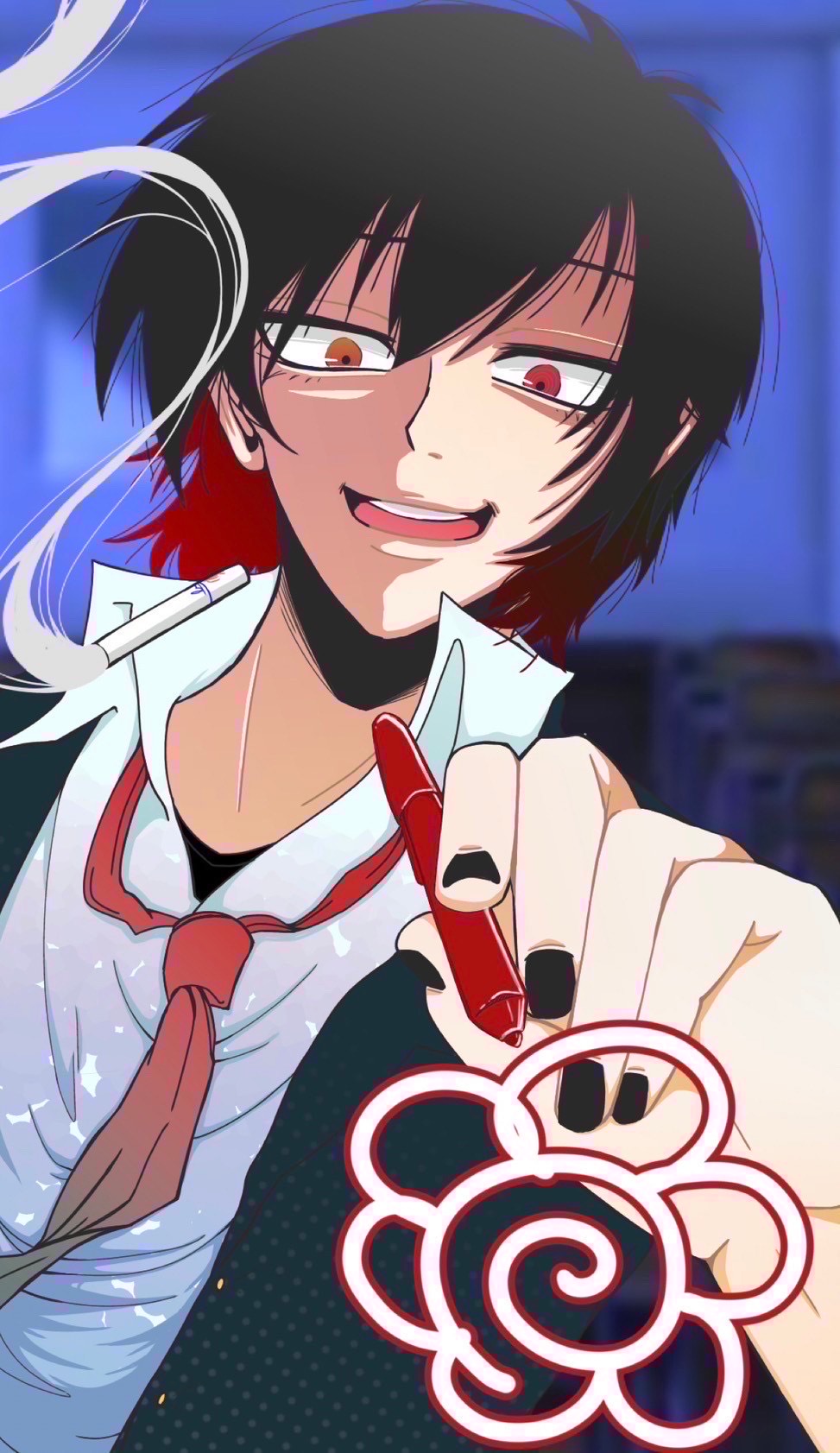 初潜○深夜の雑談教室