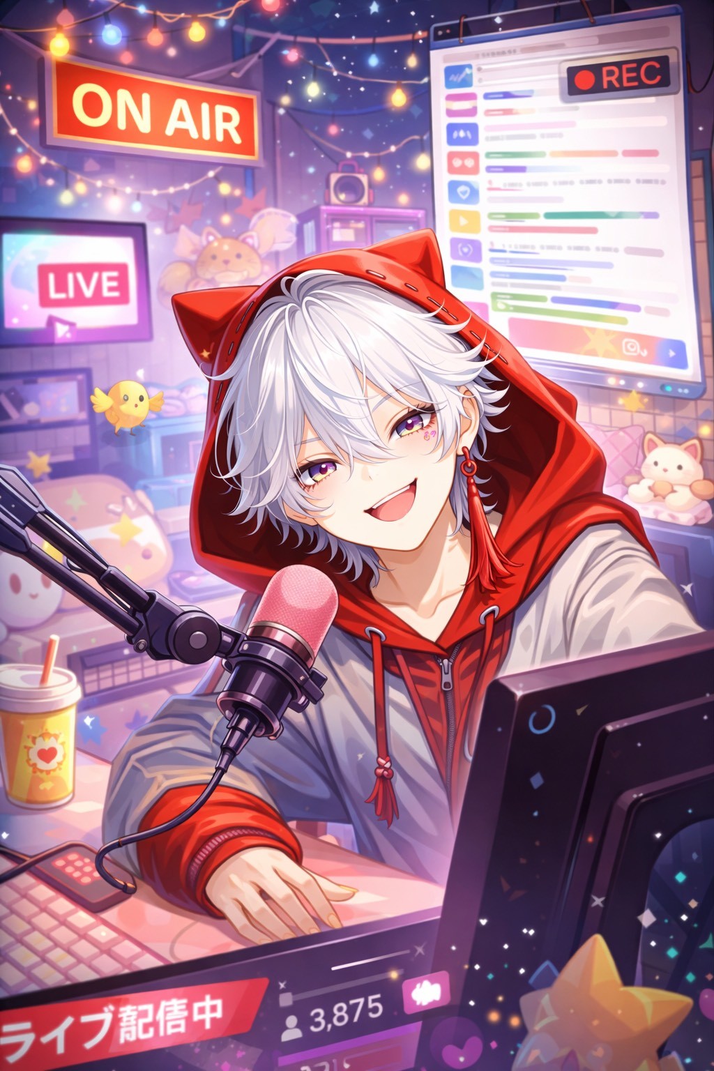 【初寝潜💮】みんなー！お話しよー！