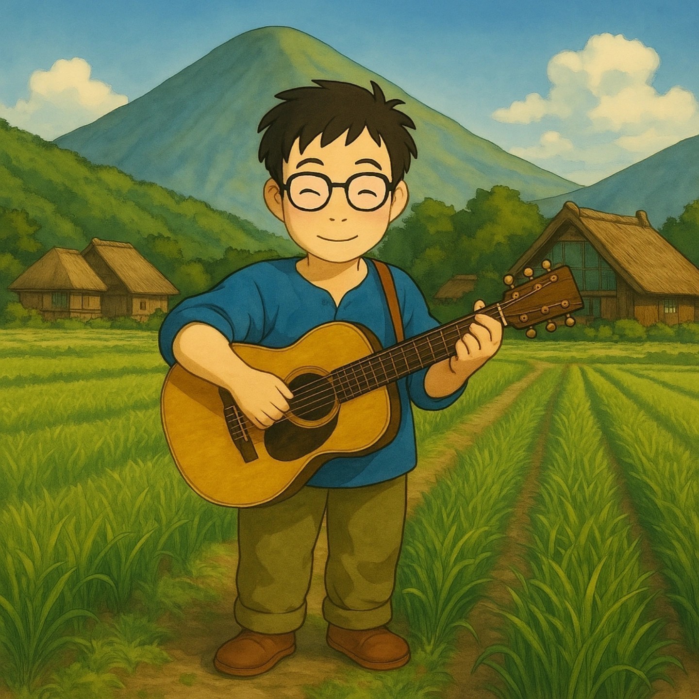 初潜〇みんなおいでギター弾き語り