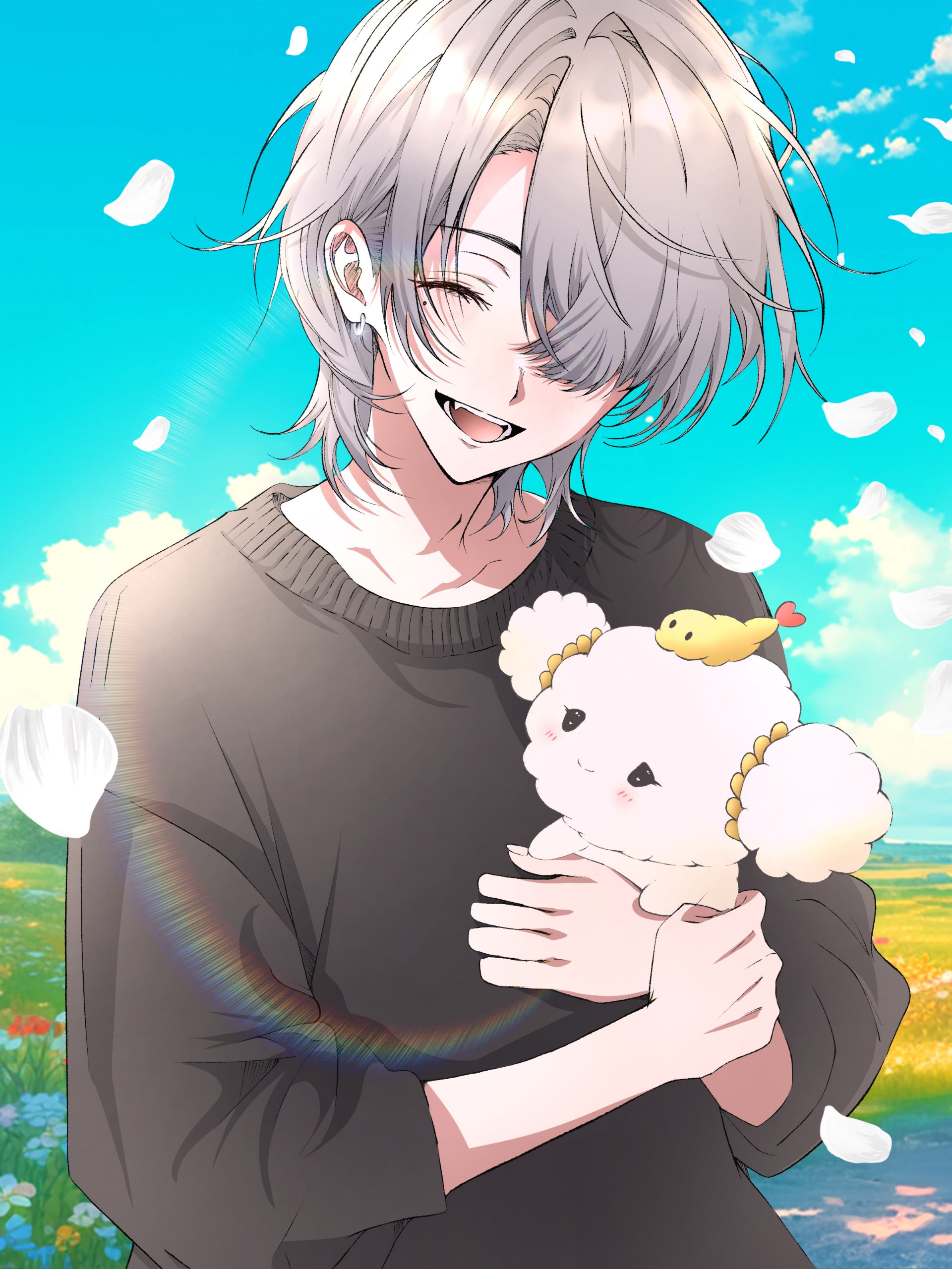 餃子包みながら 初見さん待ち