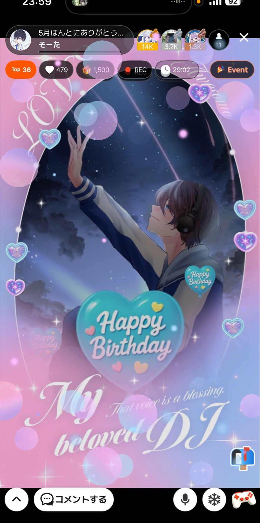 5月ほんとにありがとうございました‼️