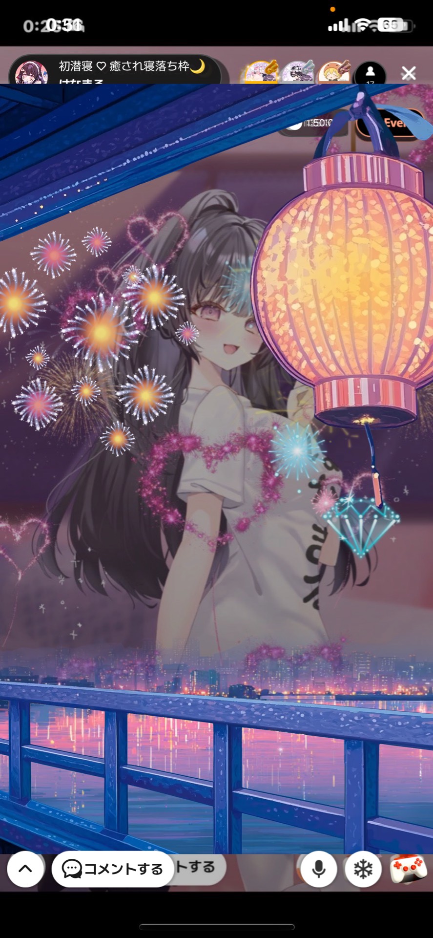 初潜寝 ♡ 癒され寝落ち枠🌙