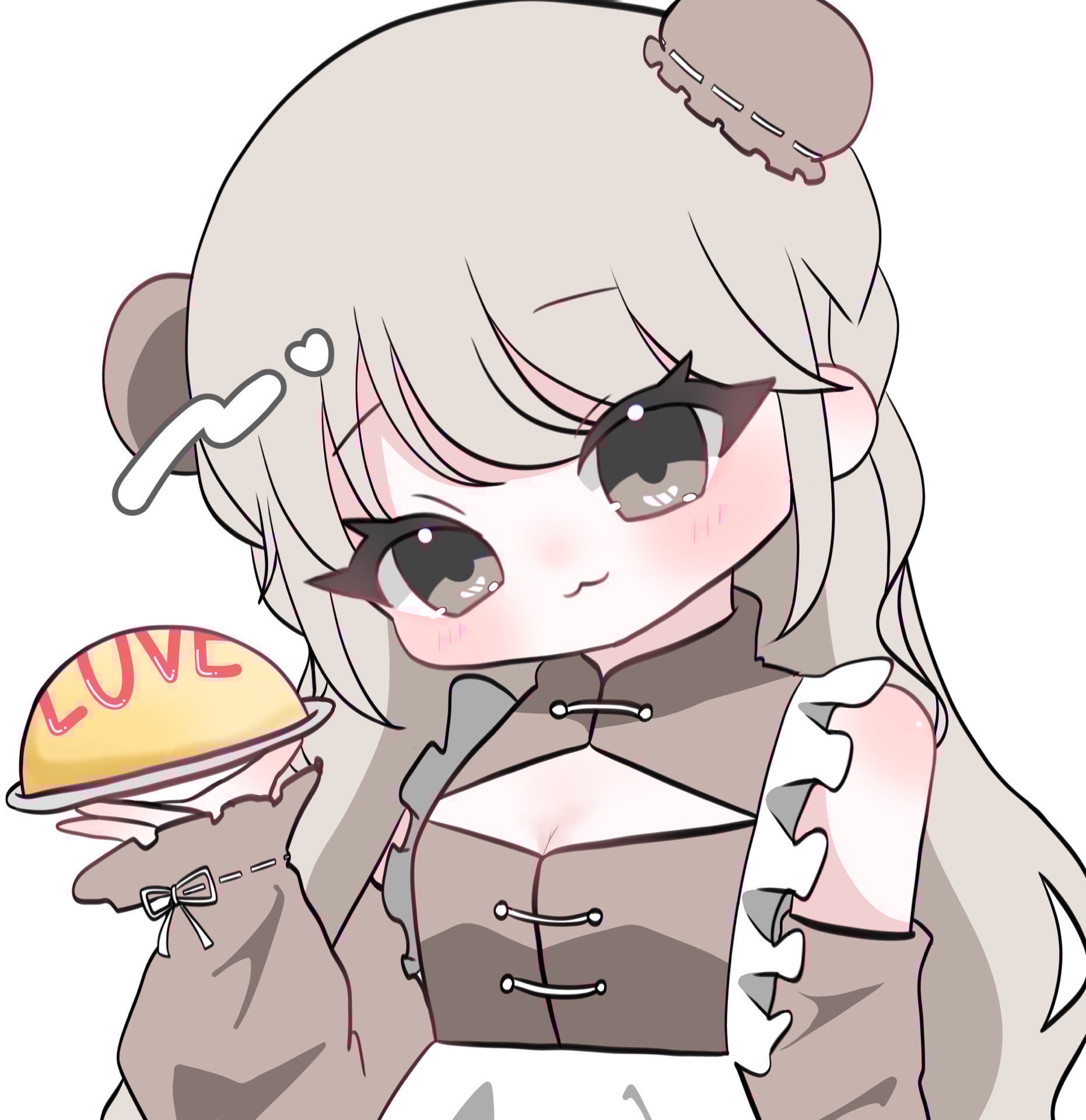 " 愛でてください "