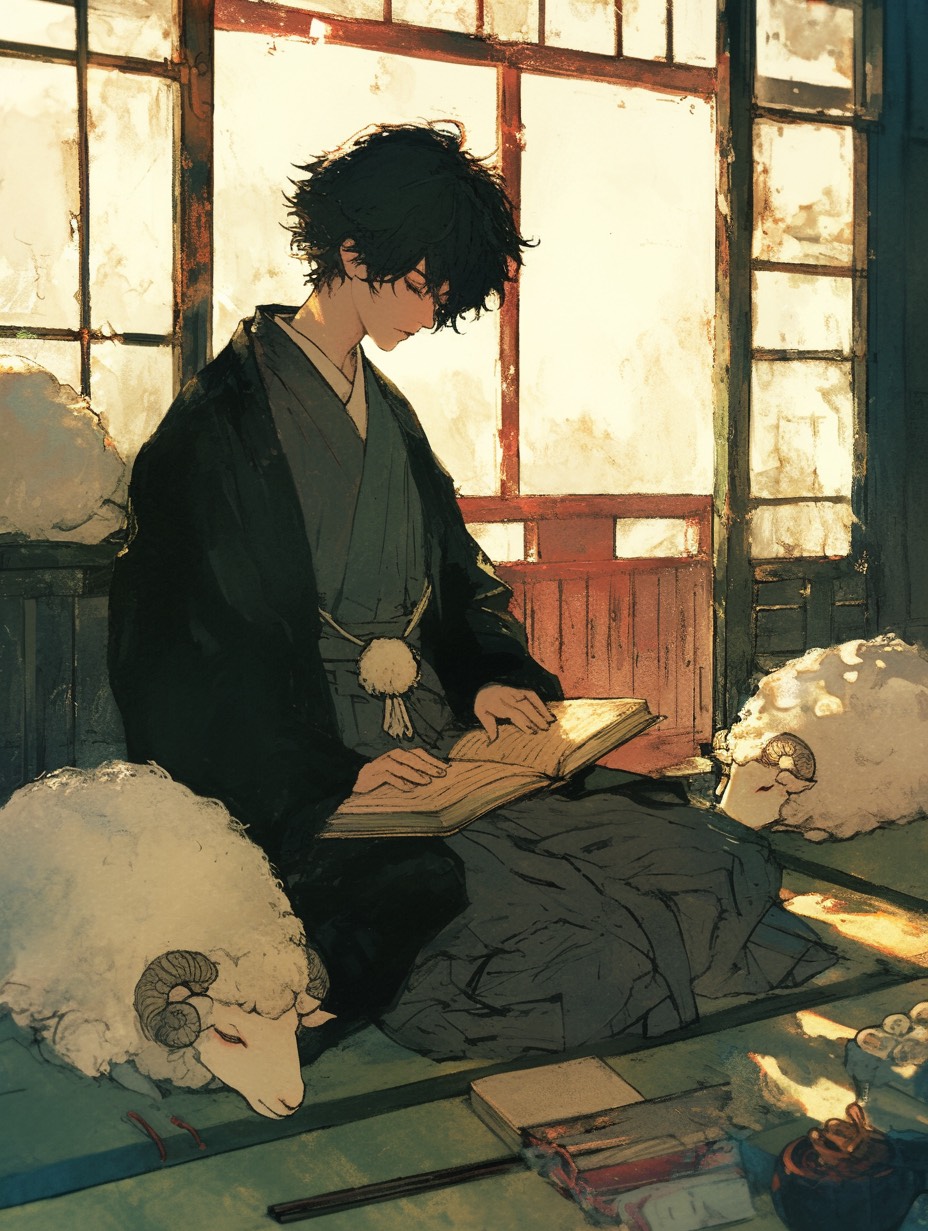 朗読します