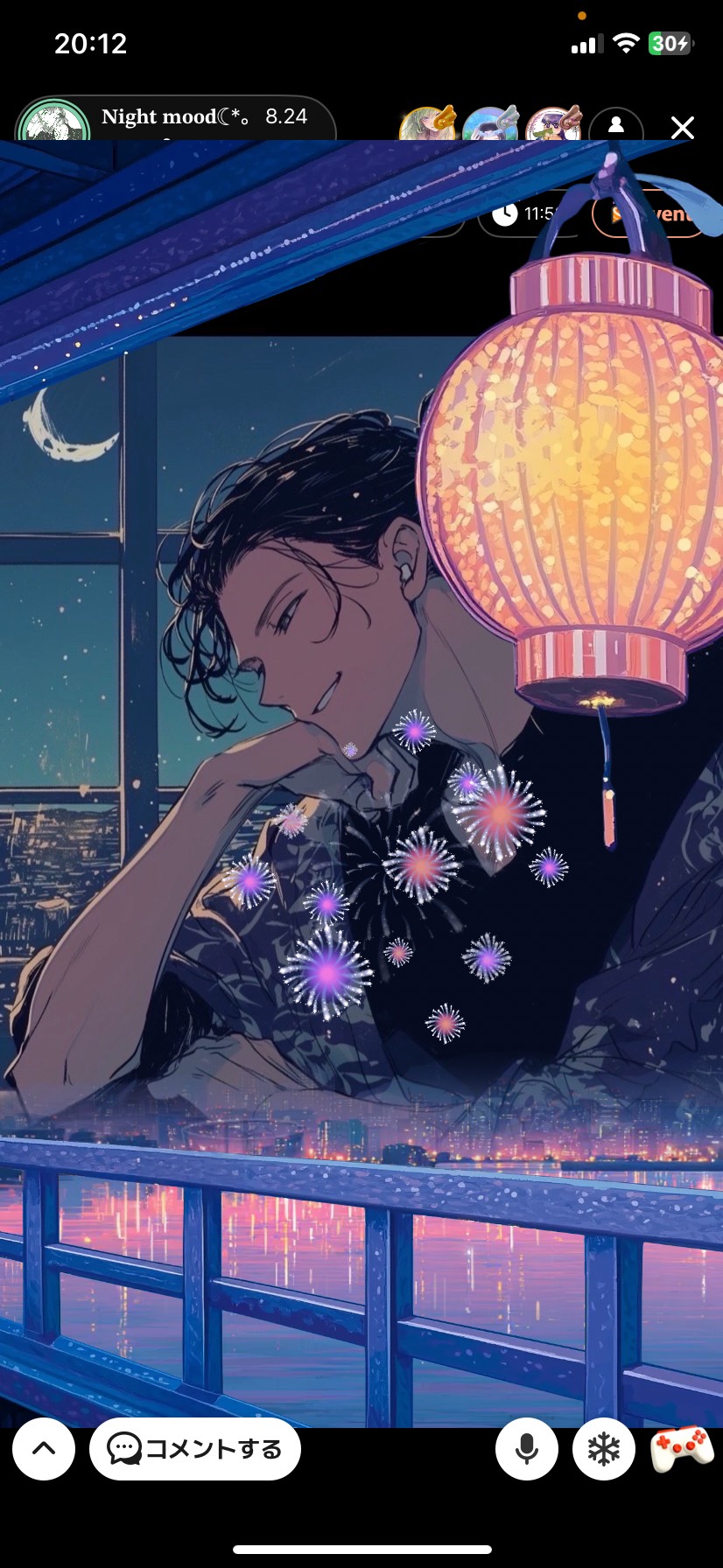 𝐍𝐢𝐠𝐡𝐭 𝐦𝐨𝐨𝐝☾*。 8.24