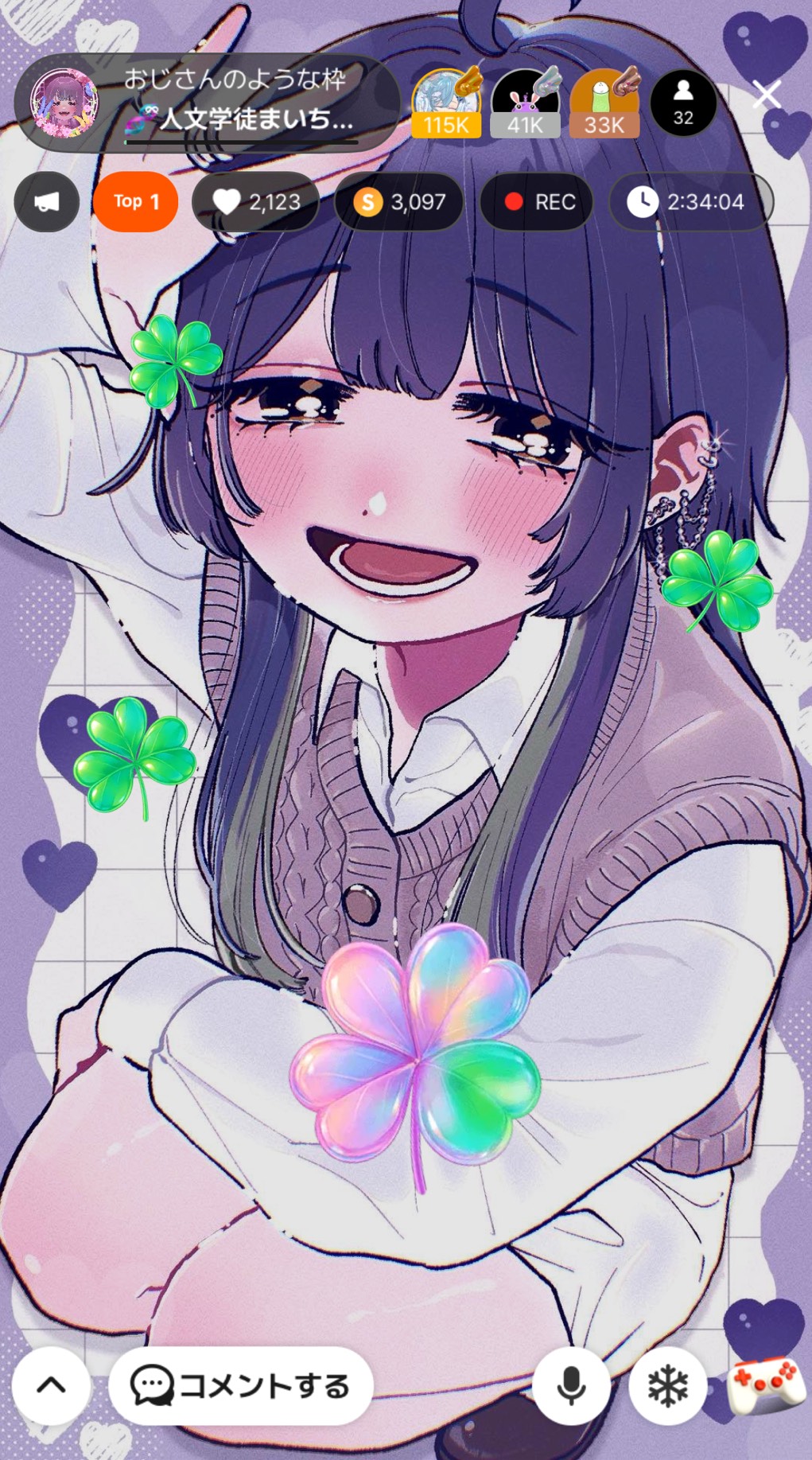 おじさんのような枠