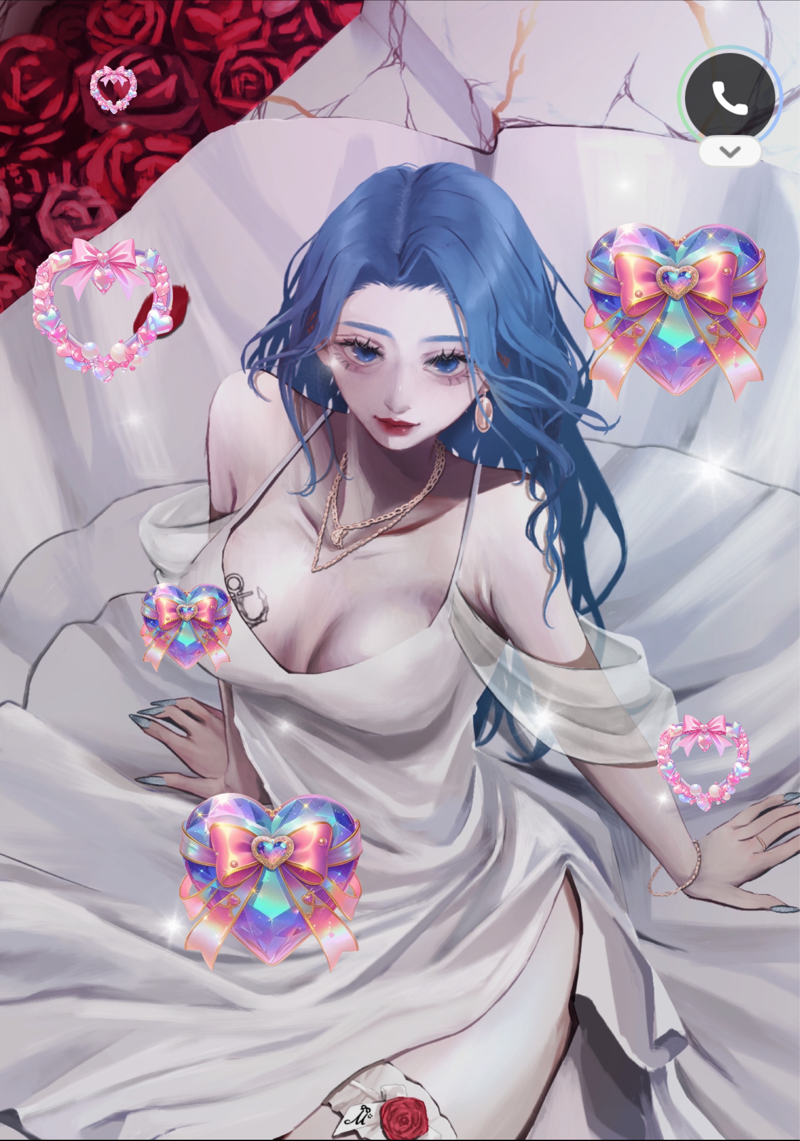 🫐無言入退室◎おはよん┋無機材