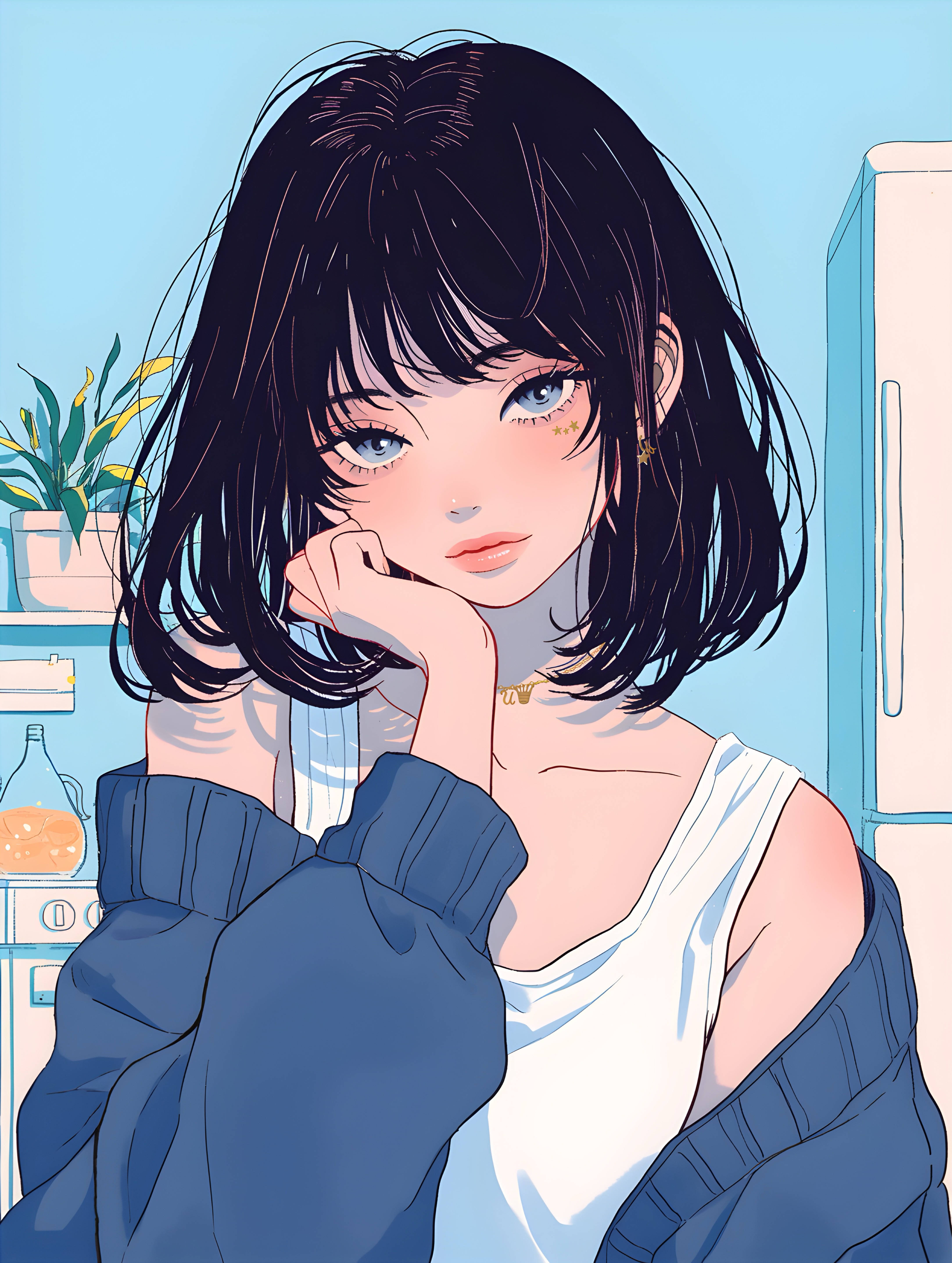 寝る前の少しだけ🌝