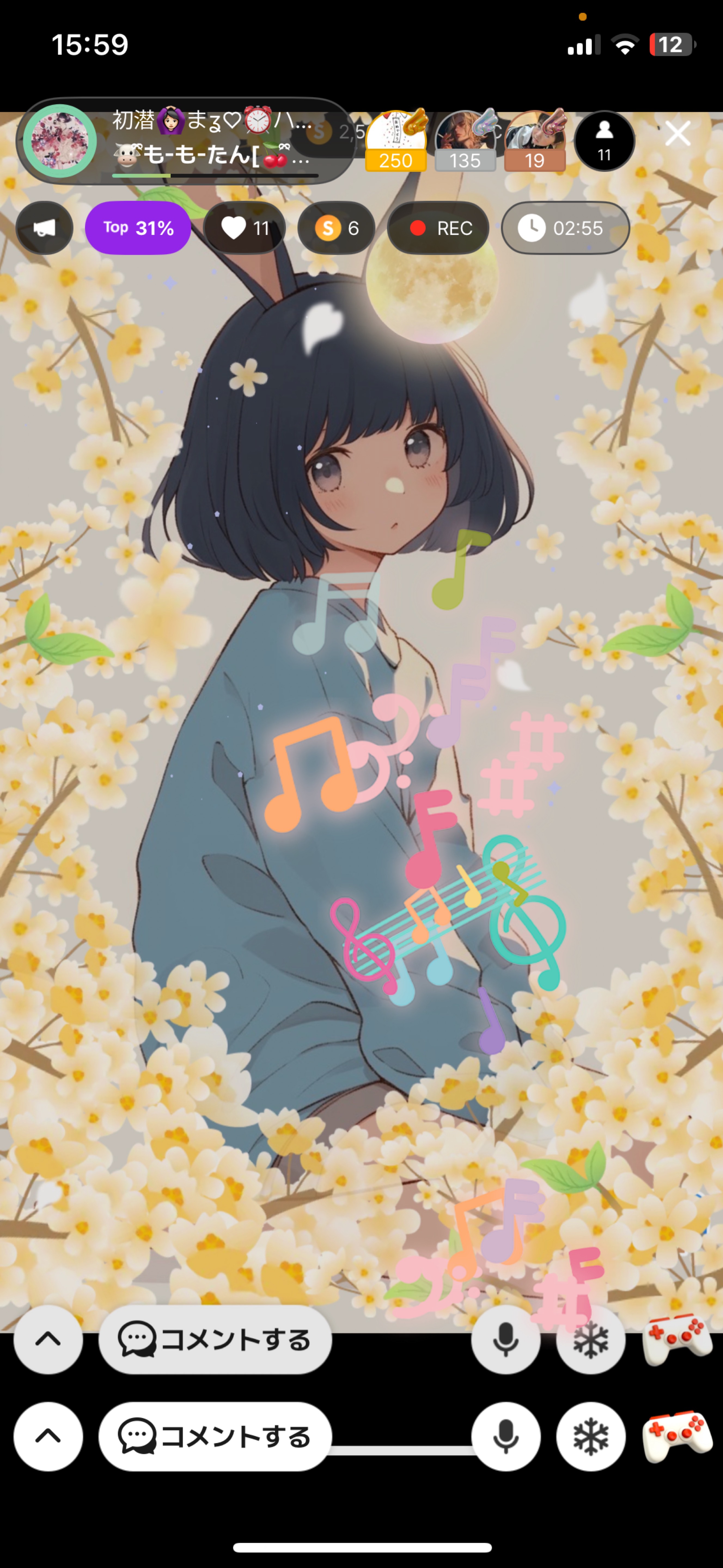 初潜🙆🏻‍♀️まʓ♡⏰ハート♡×2大作戦