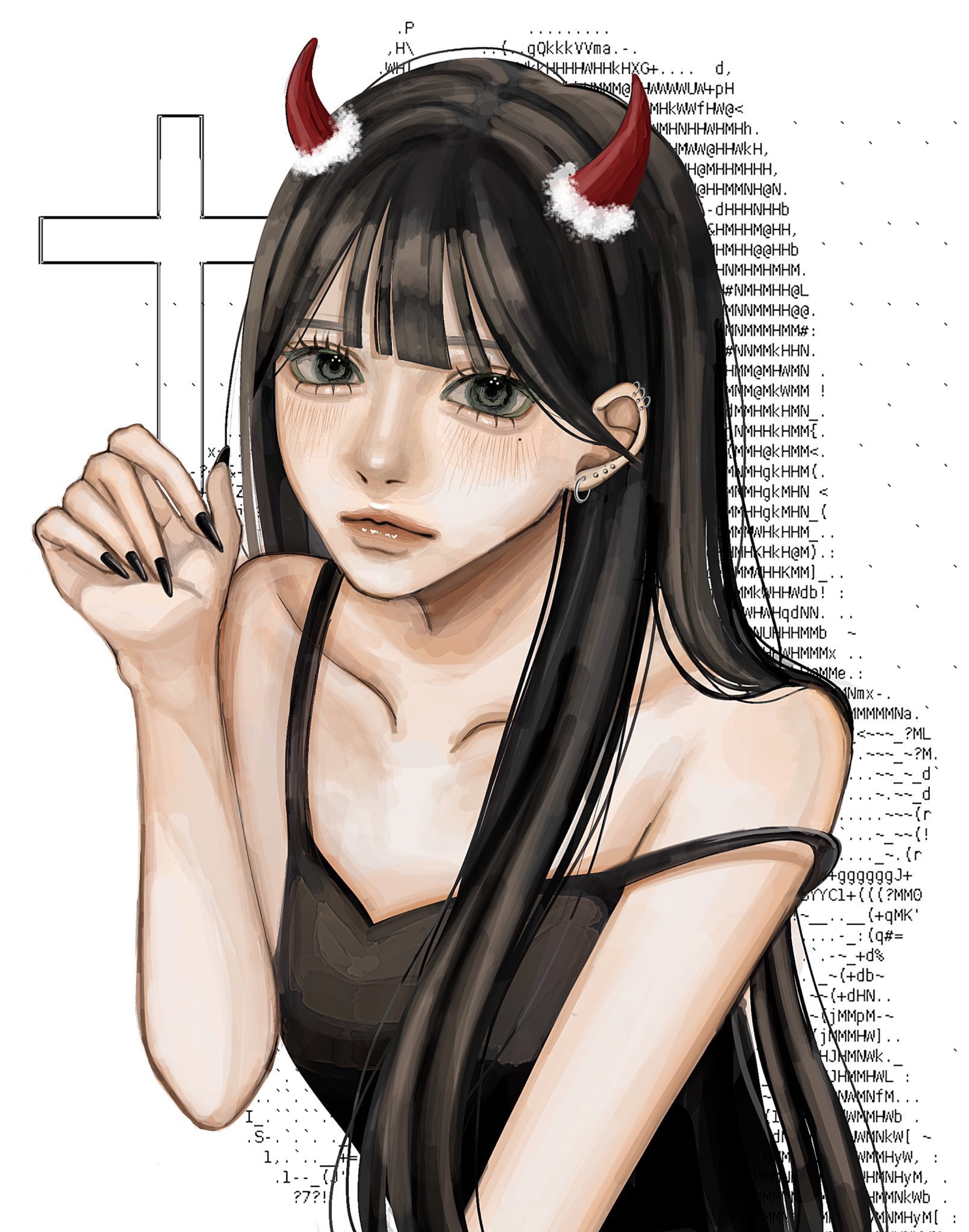 雑 。
