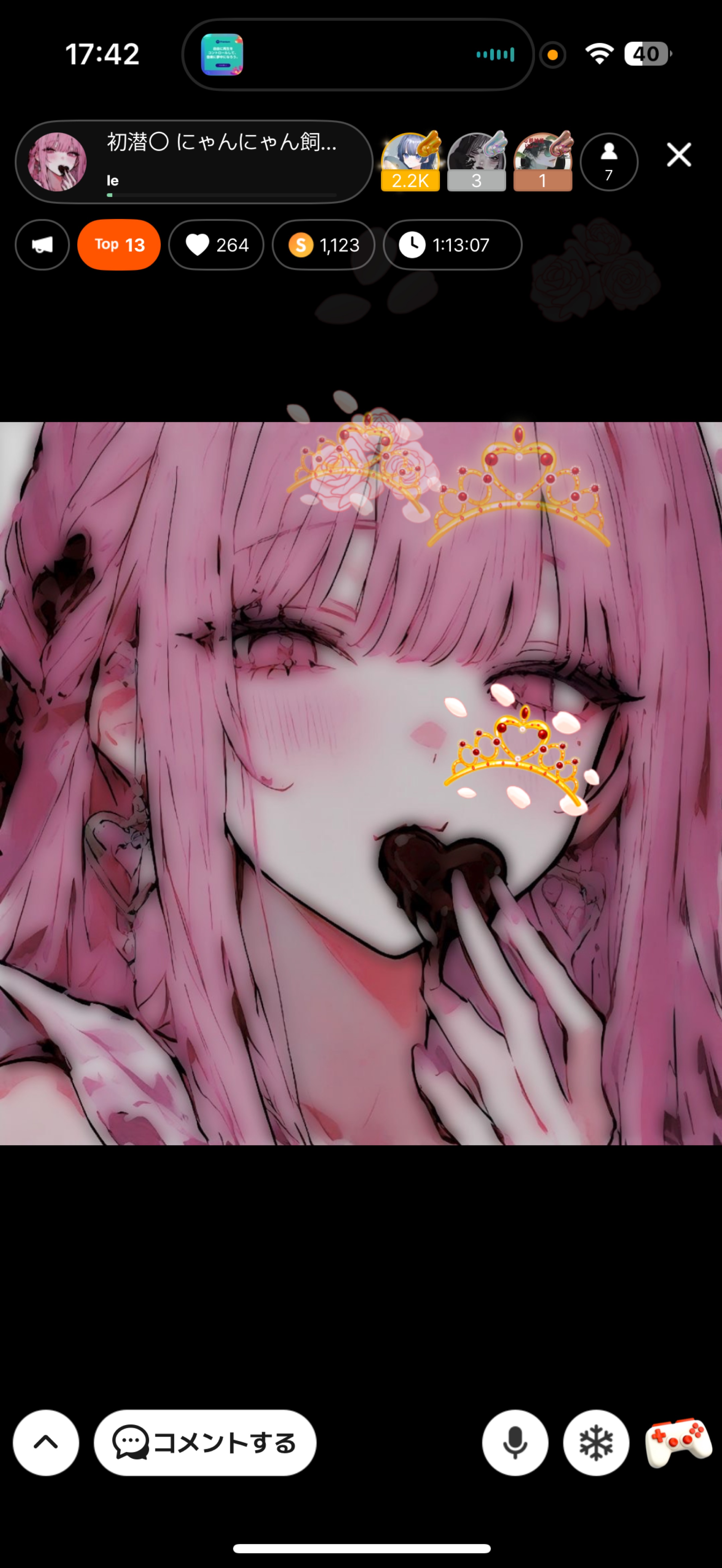 初潜〇 おはなししよ~！