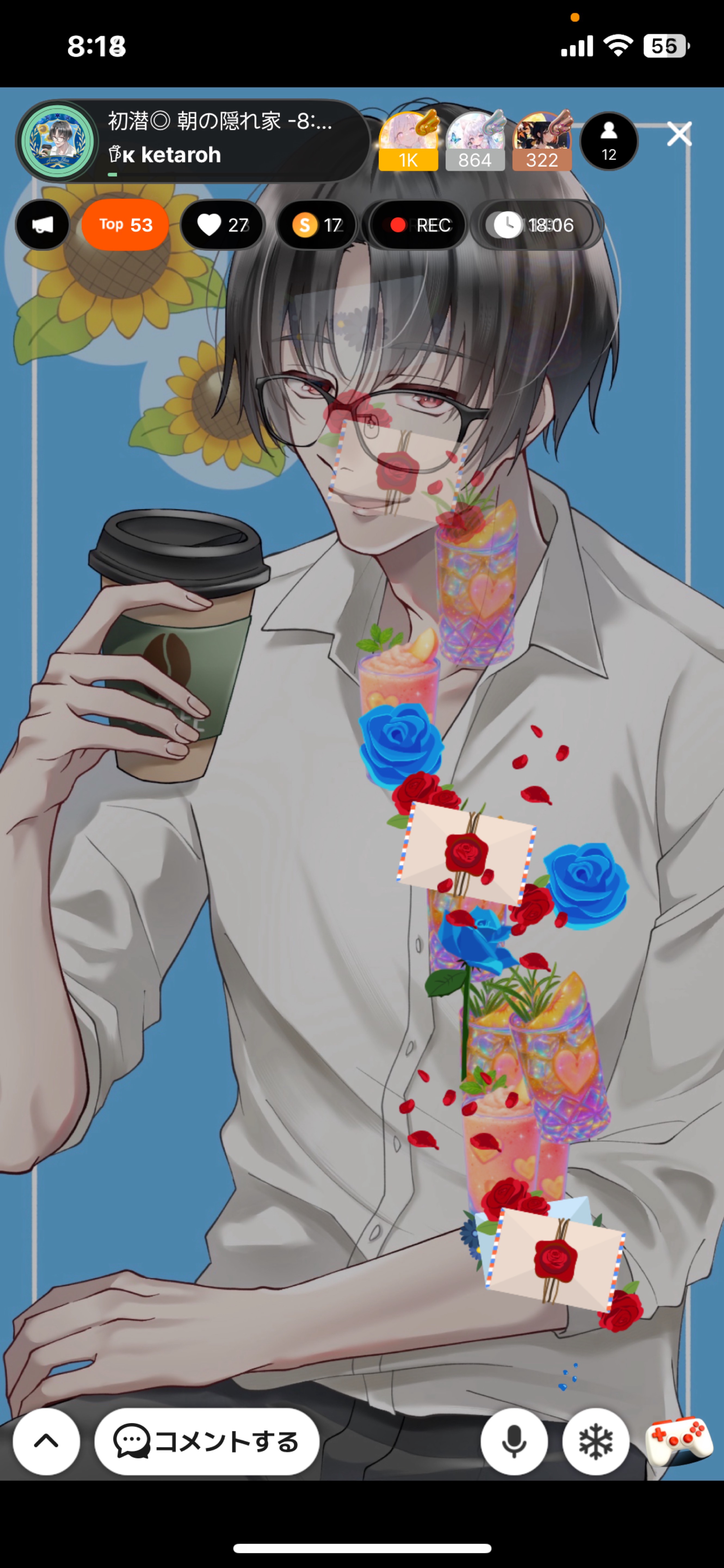 初潜◎ 朝の隠れ家 -8:25 ☕️𓈒 