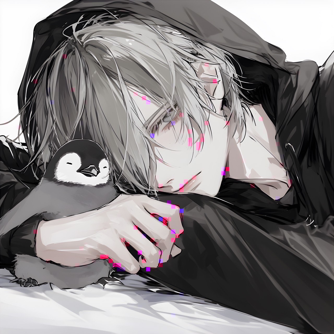 ペンギンの添い寝🐧