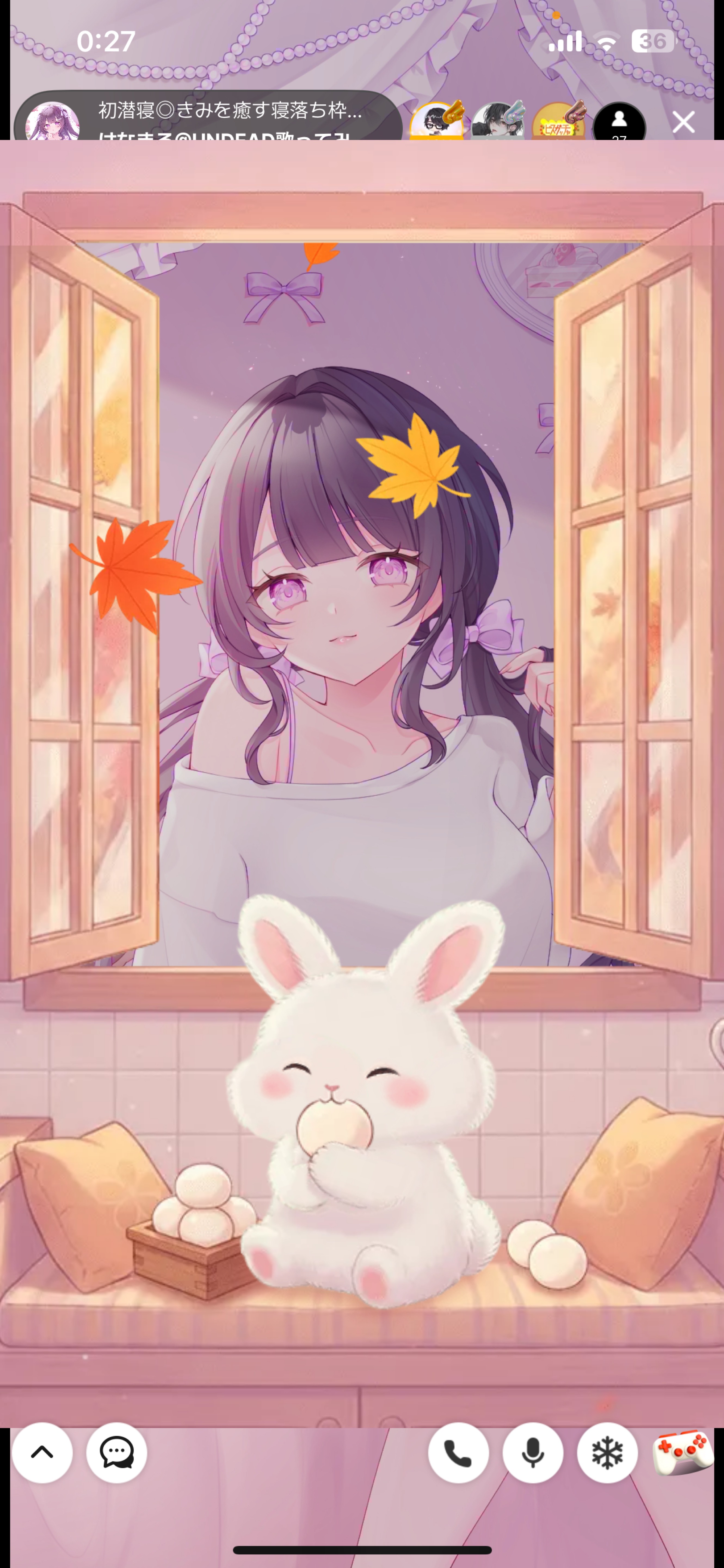 初潜寝◎きみを癒す寝落ち枠🌙.*
