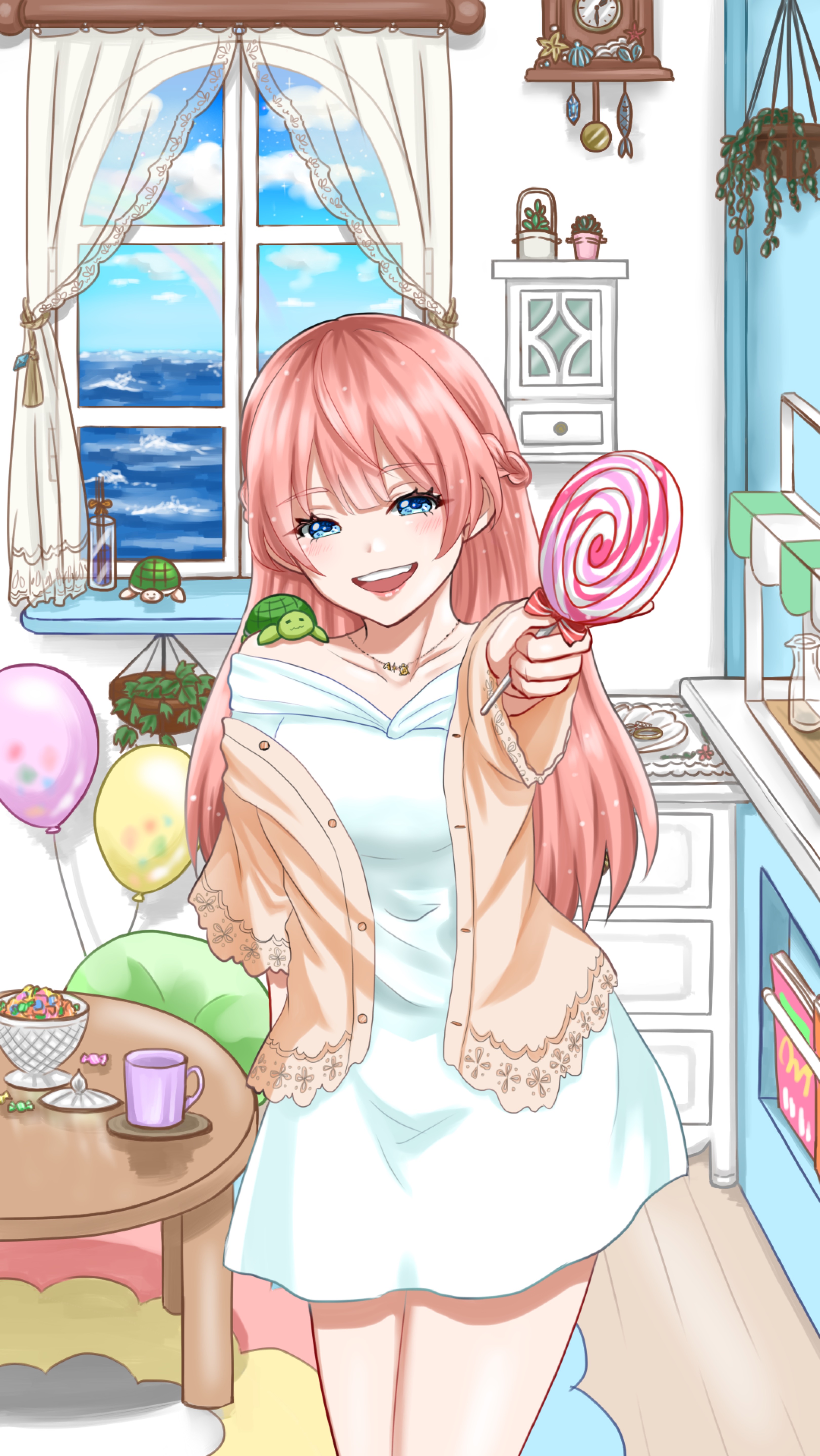 一緒にまったりしてく？