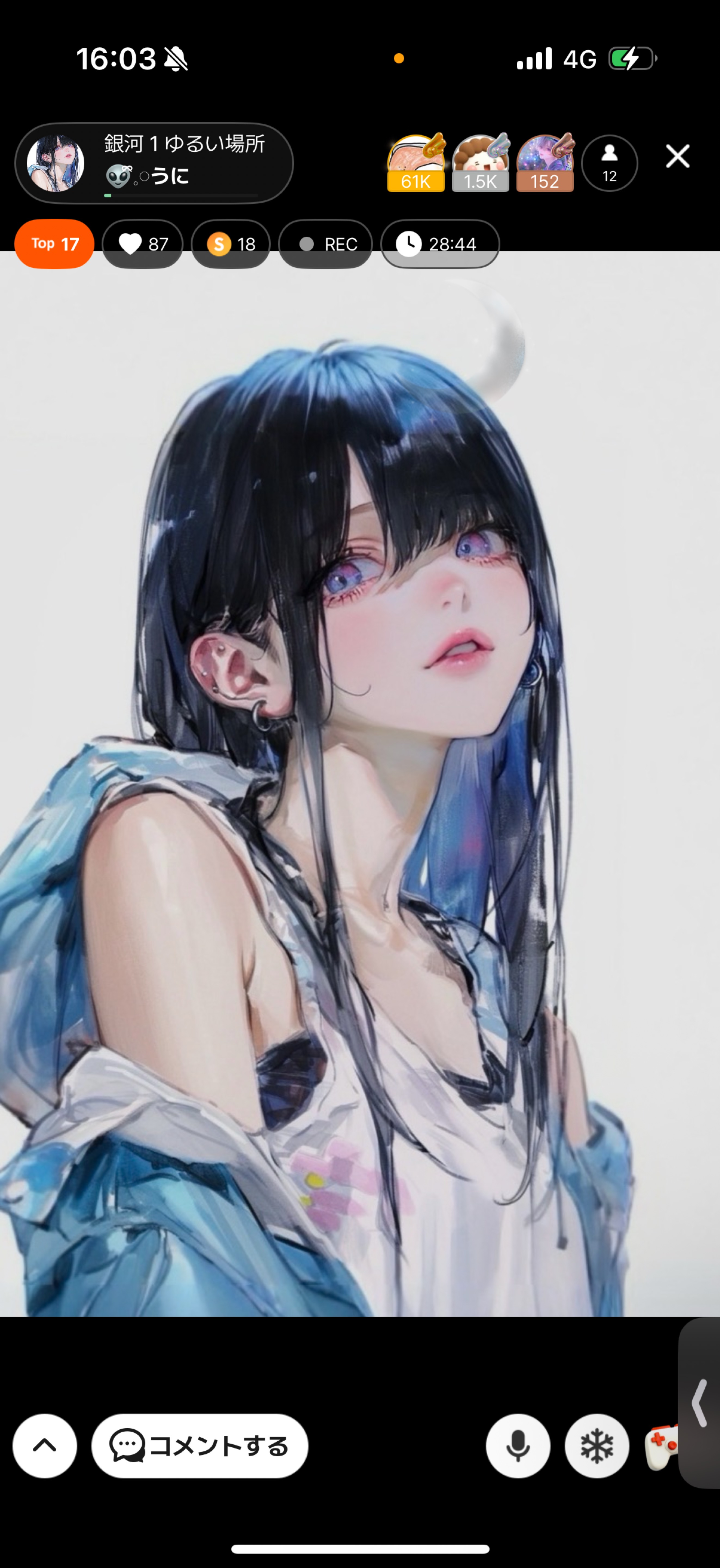 銀河１ゆるい場所