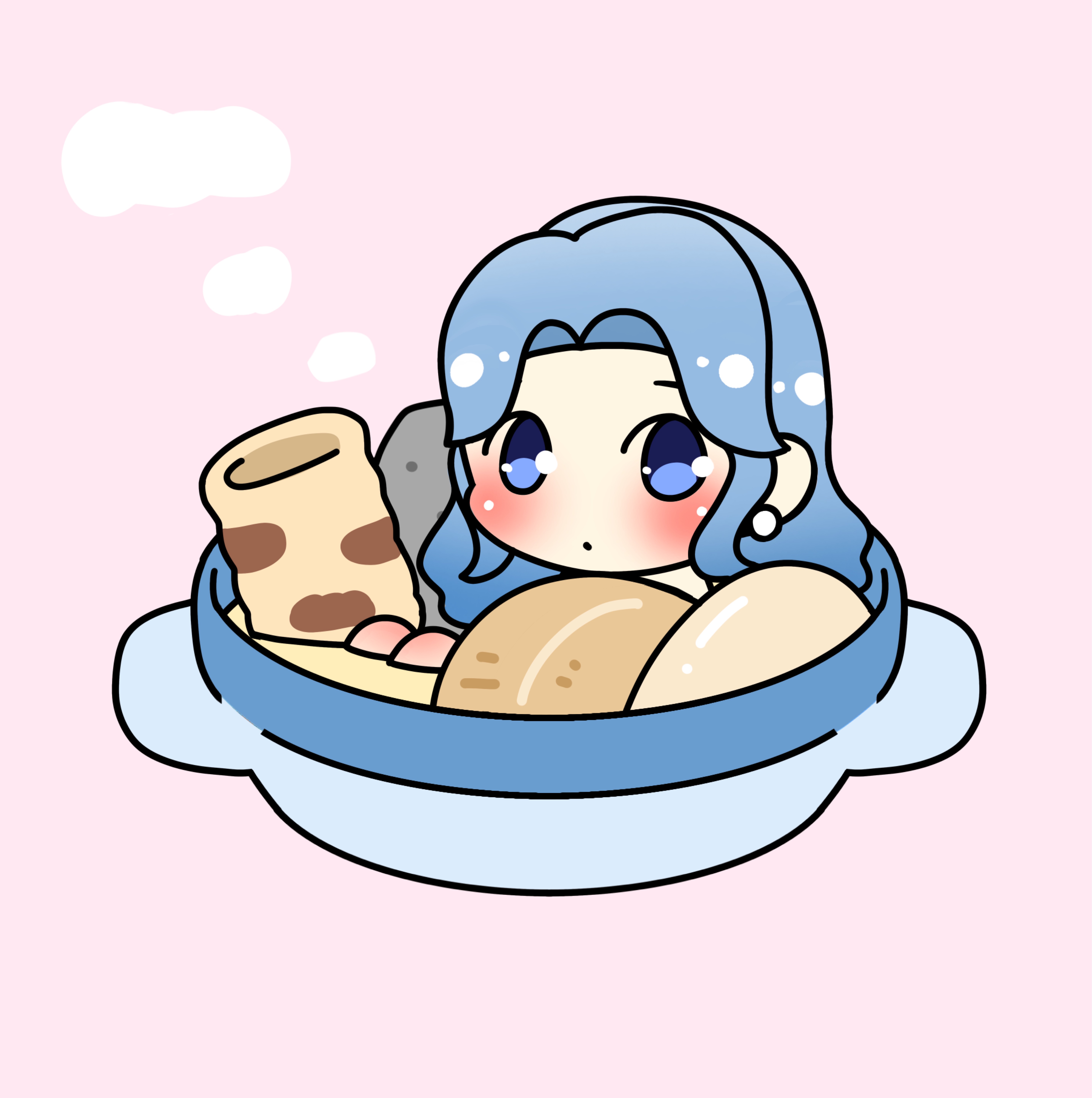 🫐無言入退室🙆‍♀️おはよー少しだけ