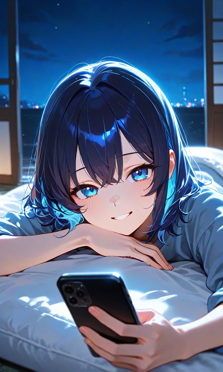 雨の日の夜に🌙*·̩͙