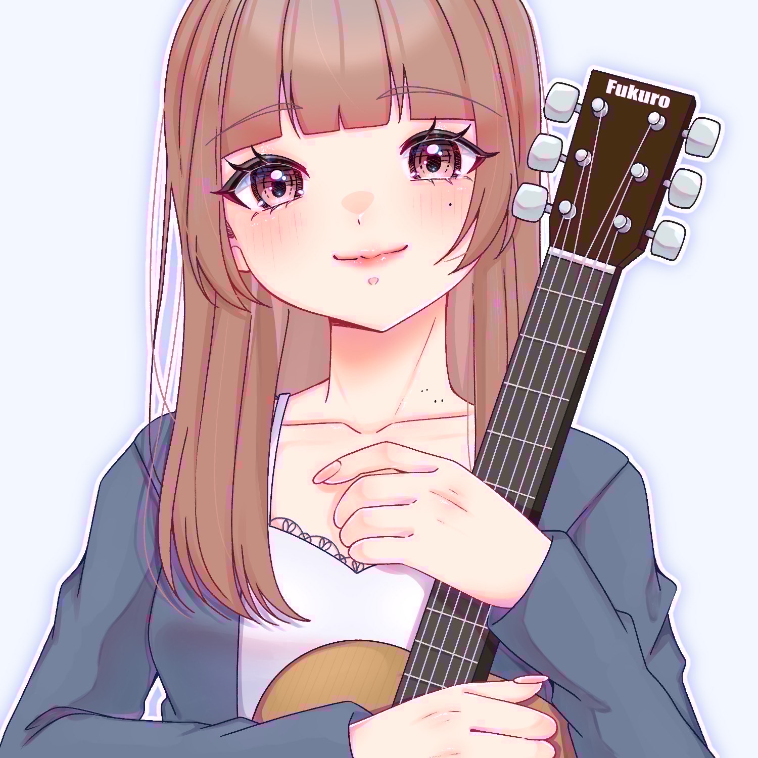 静かに弾き語り