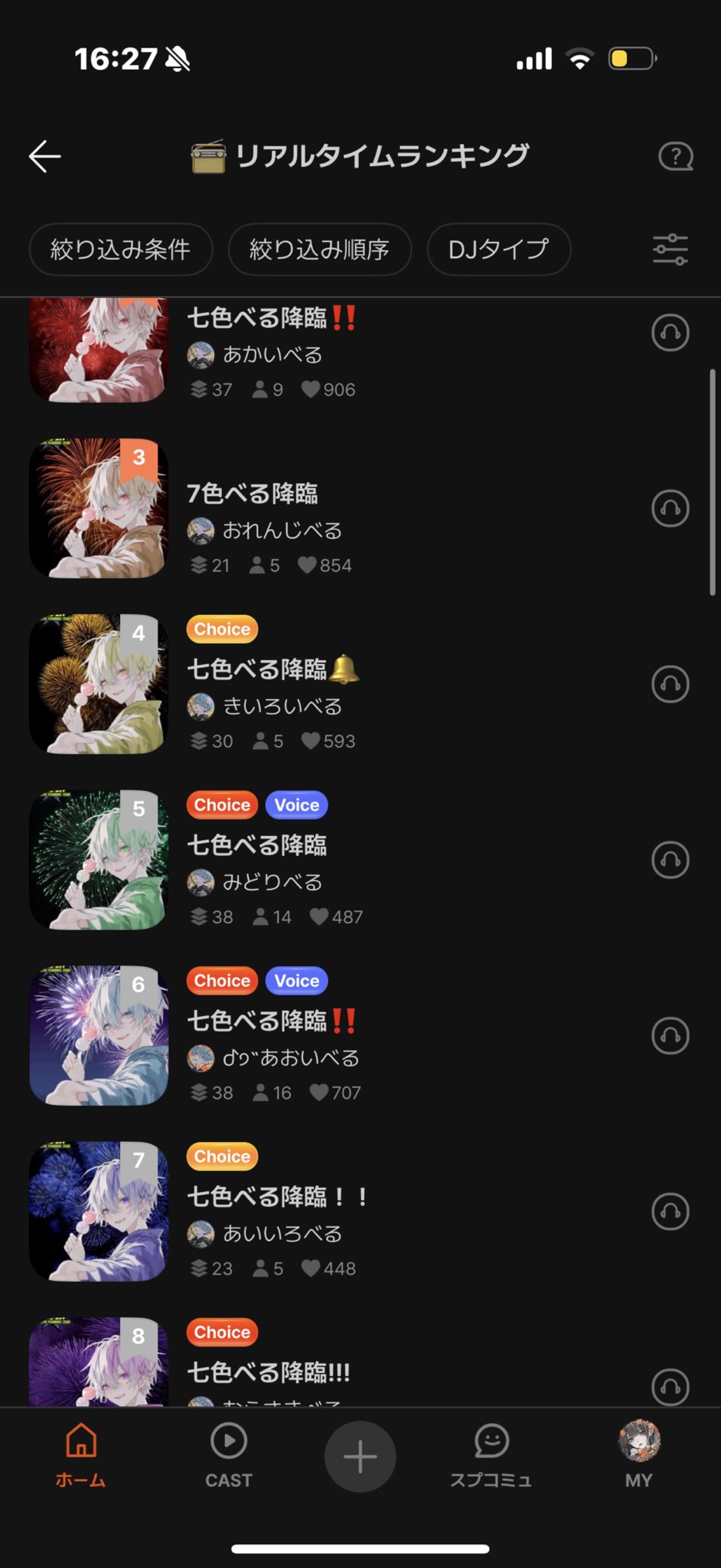 七色べる降臨‼️