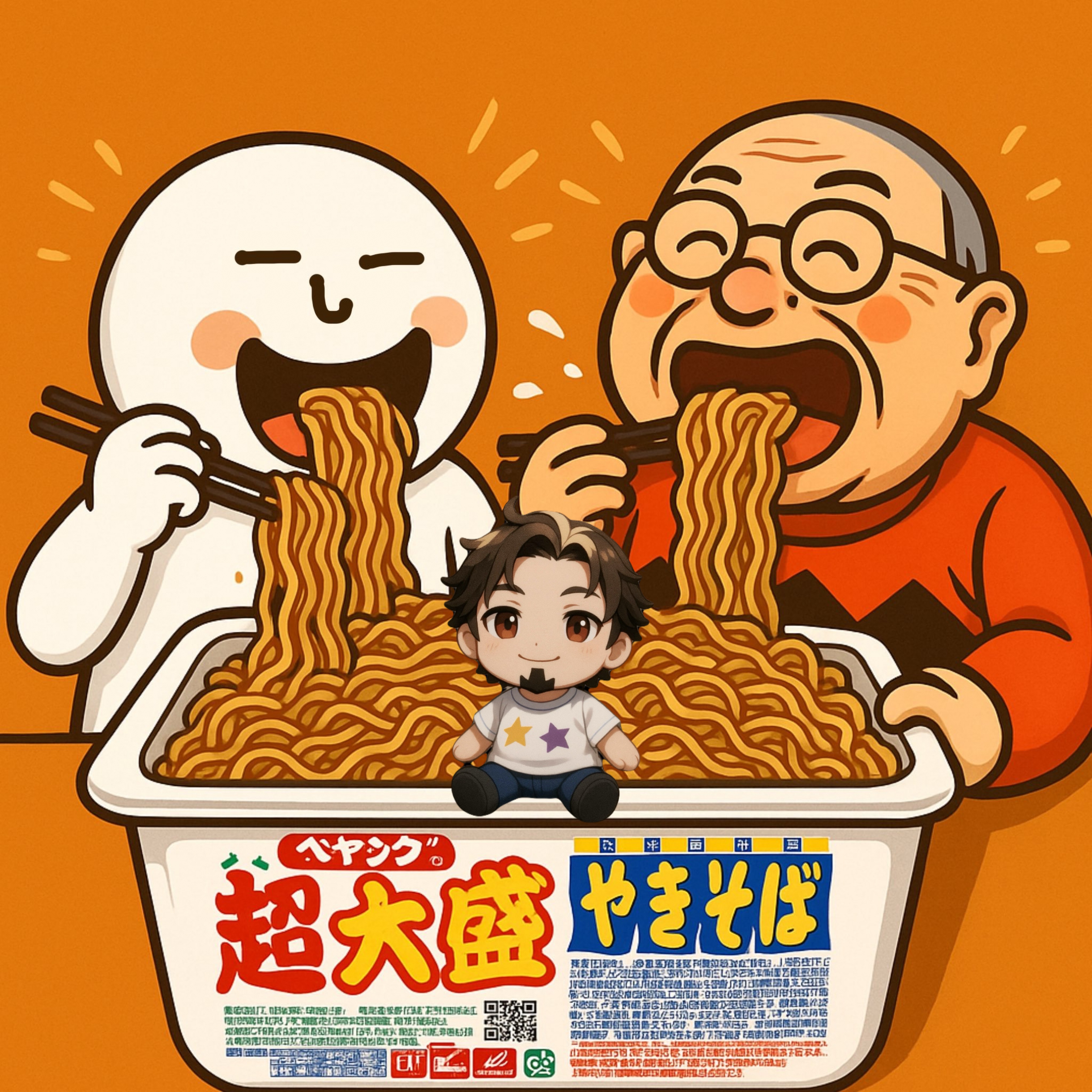 ペヤング大食いリレー