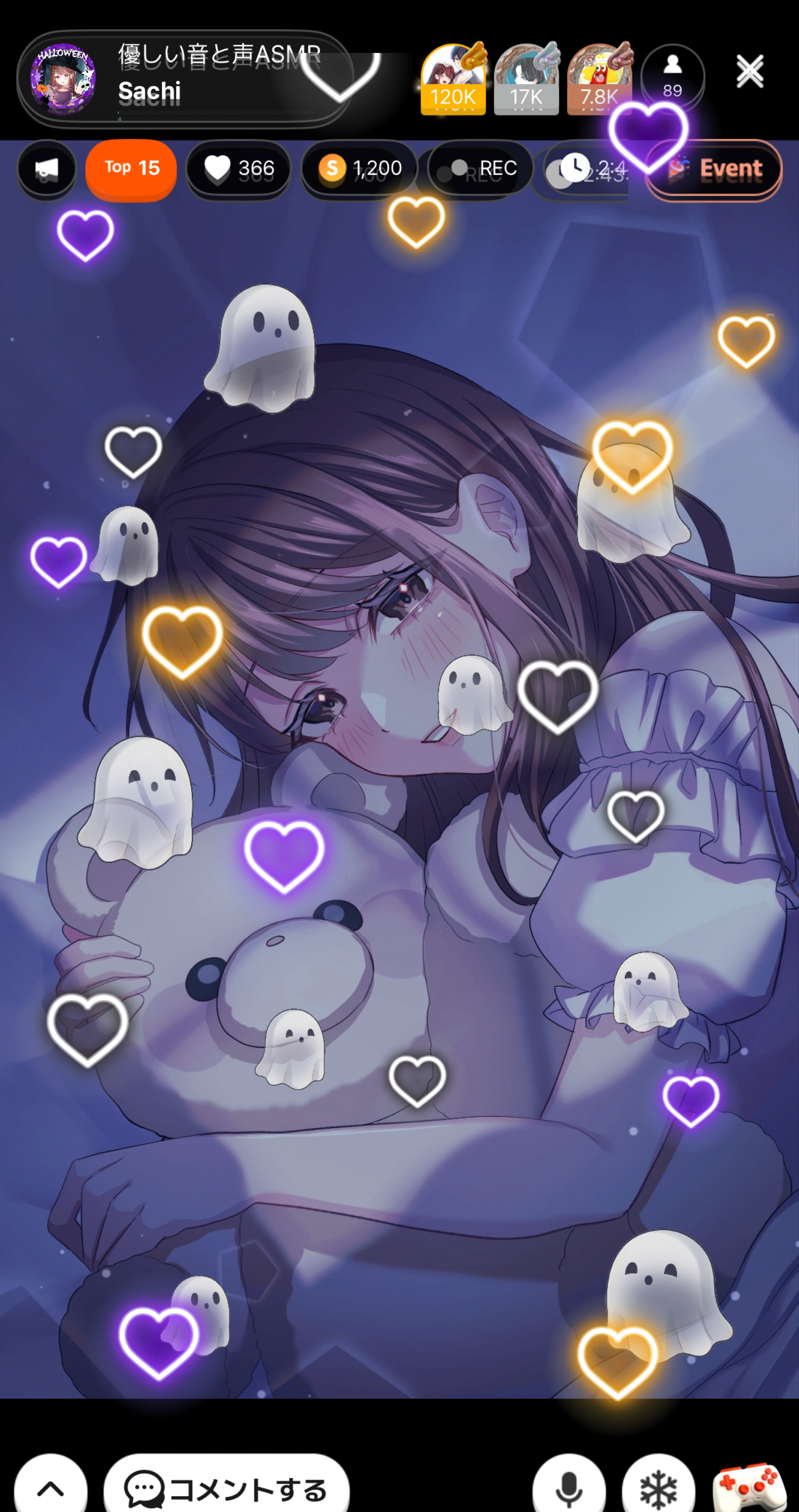 優しい音と声ASMR
