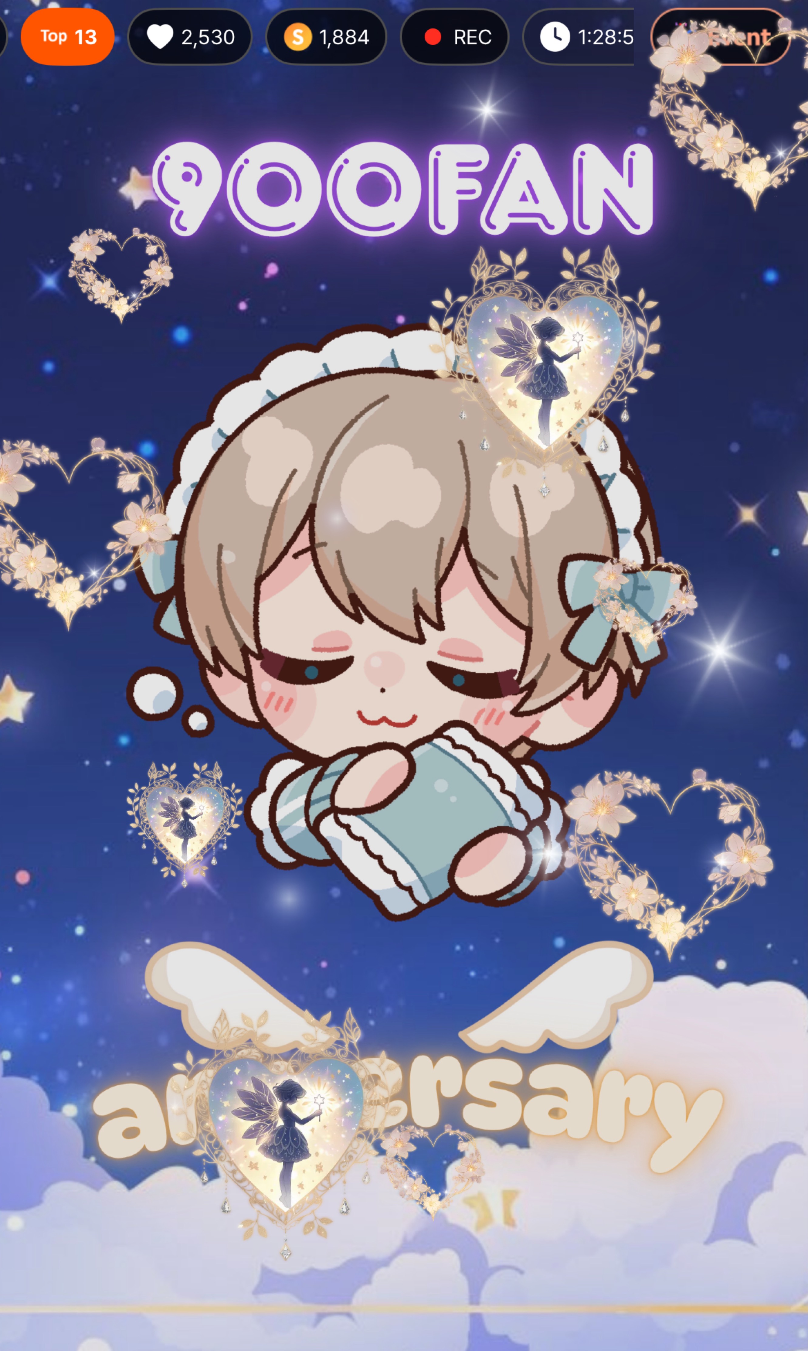 初⭕️900FAN🎉記念枠