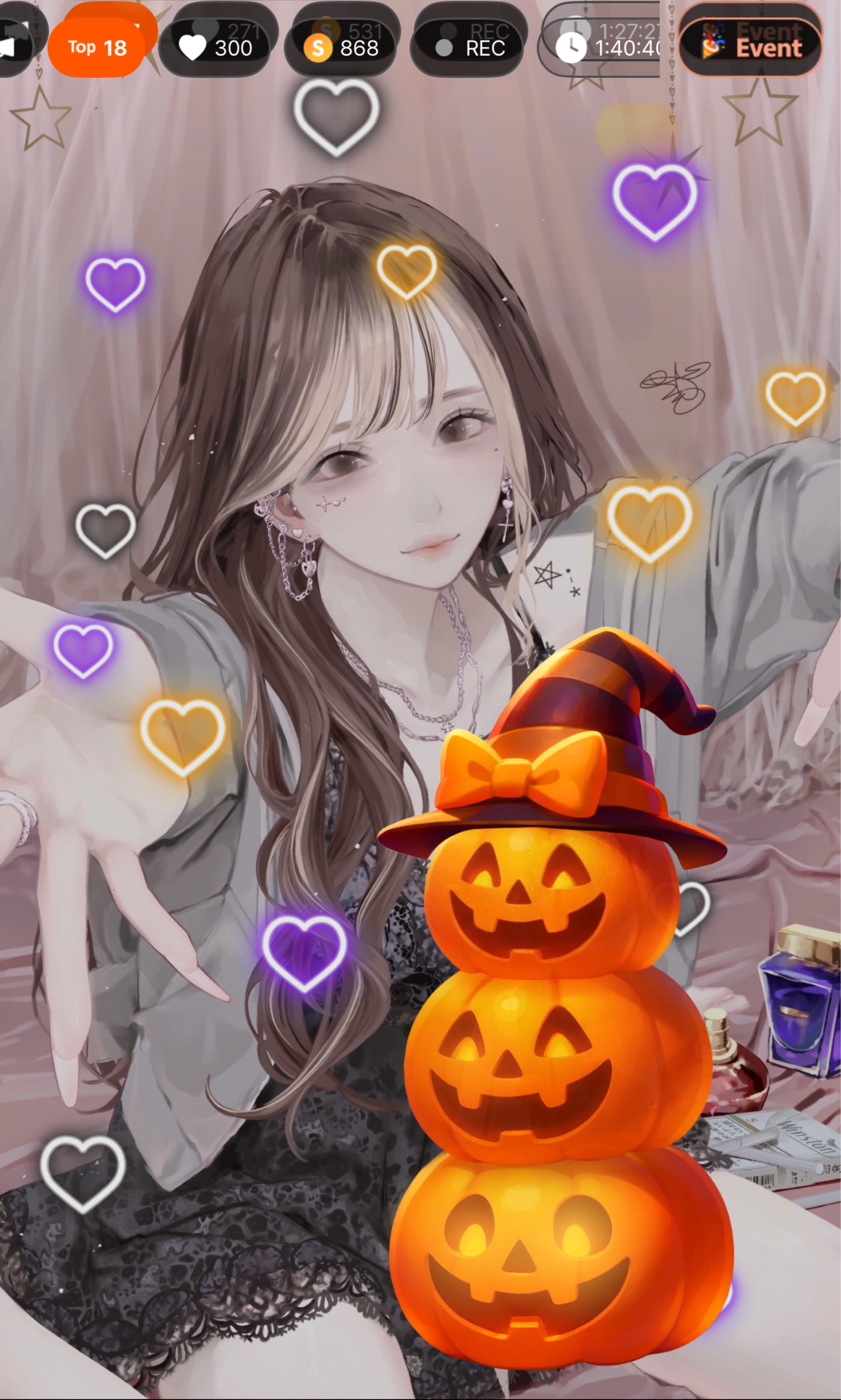 おはよって言いに来て.